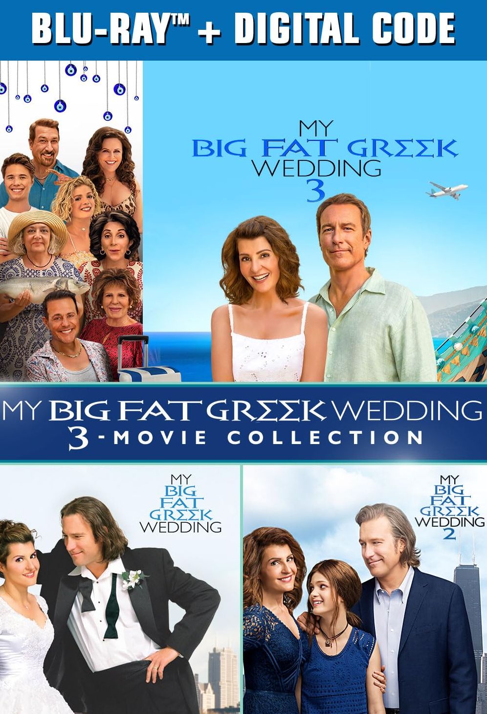 My Big Fat Greek Wedding 3-Film Collection [Blu-ray]