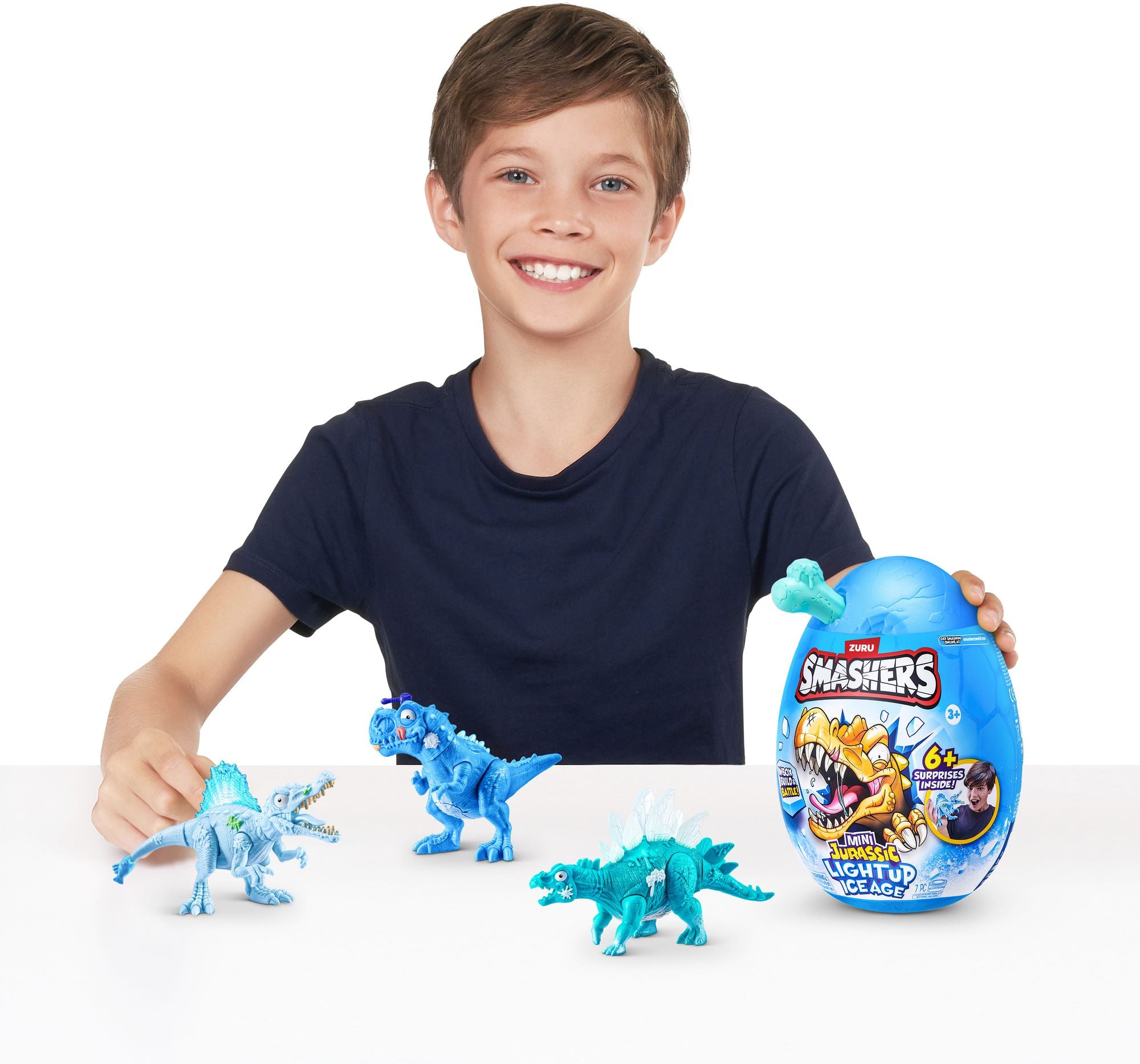 S001-SMASHERS-DINO ICE AGE-SERIES 1-EGG SMALL-SHRINK WRAP,24PCS/CTN