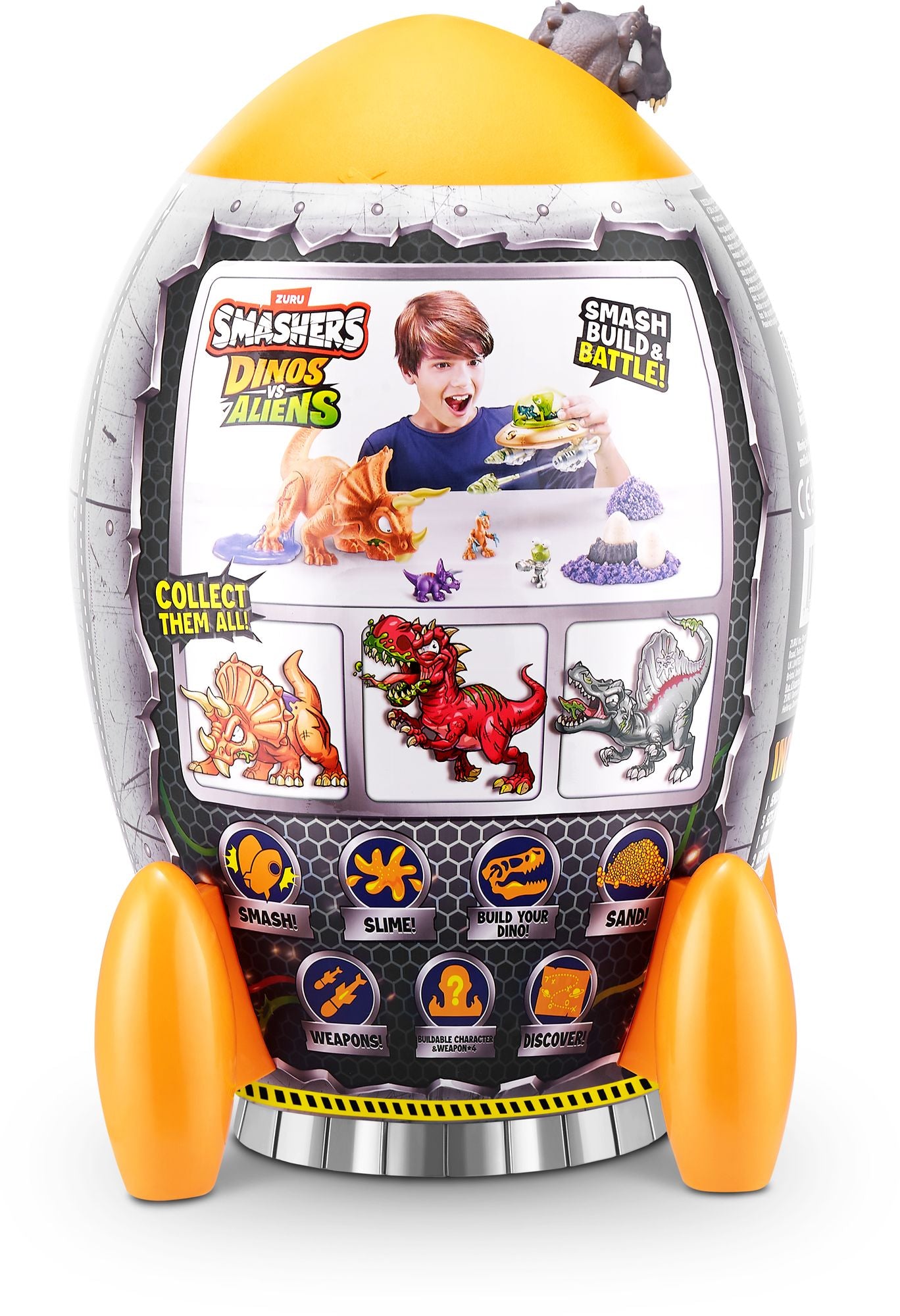 SMASHERS DINOS VS ALIENS ROCKET