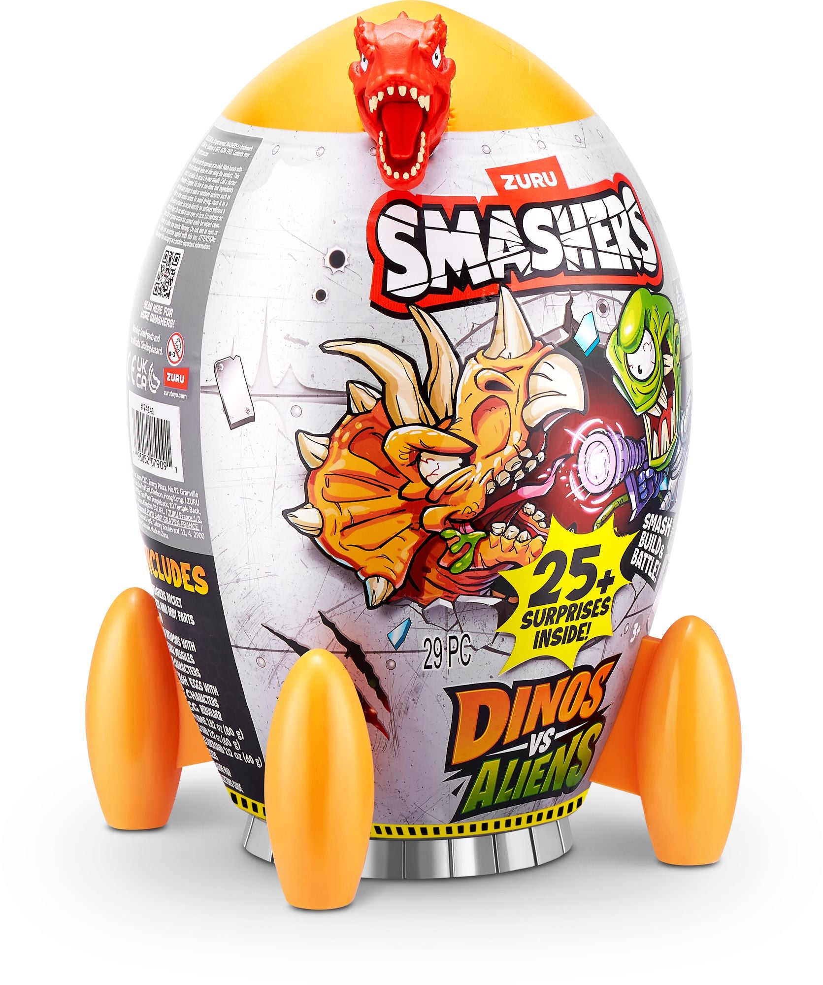 SMASHERS DINOS VS ALIENS ROCKET