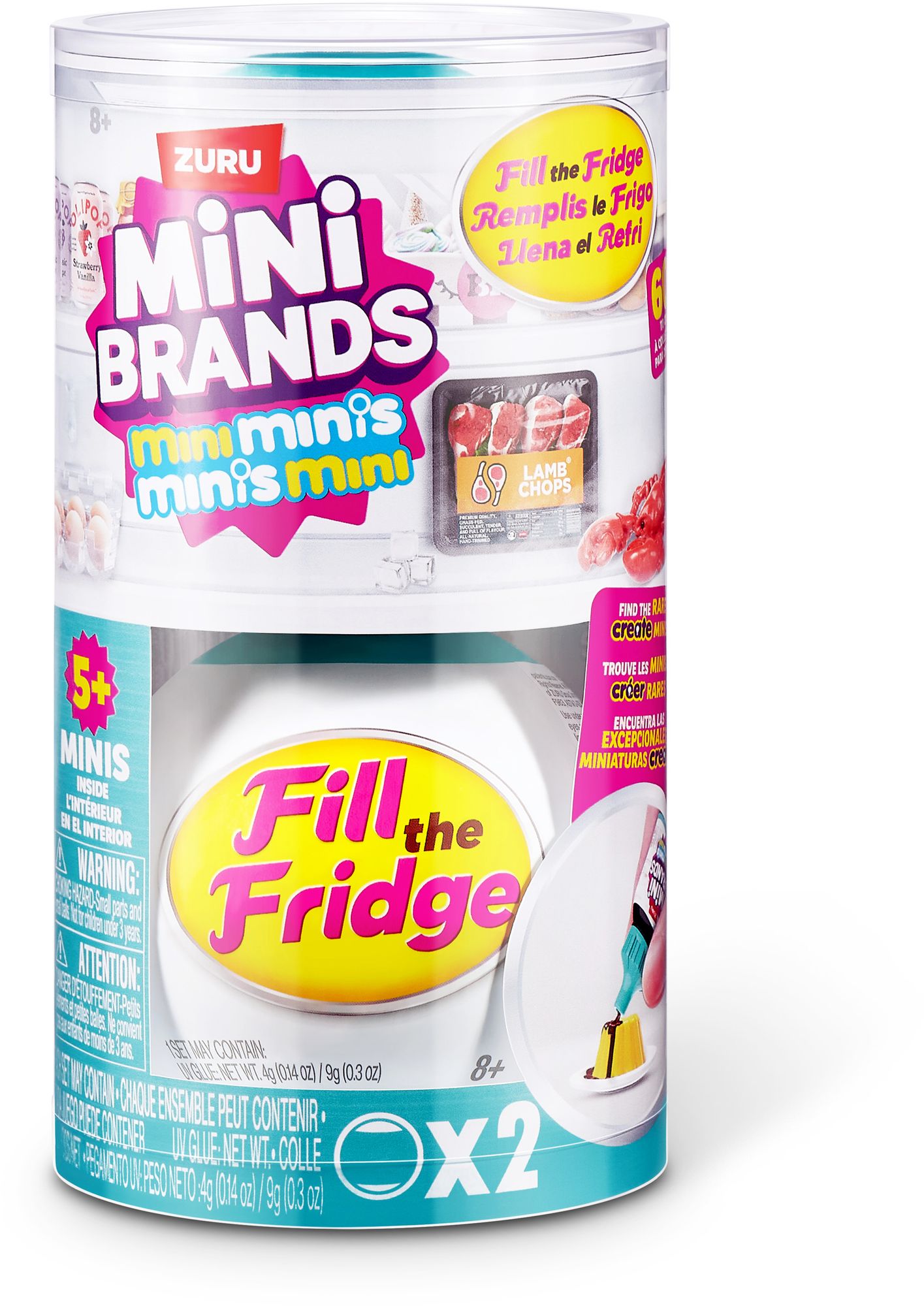 MINI BRANDS FILL THE FRIDGE 2PK