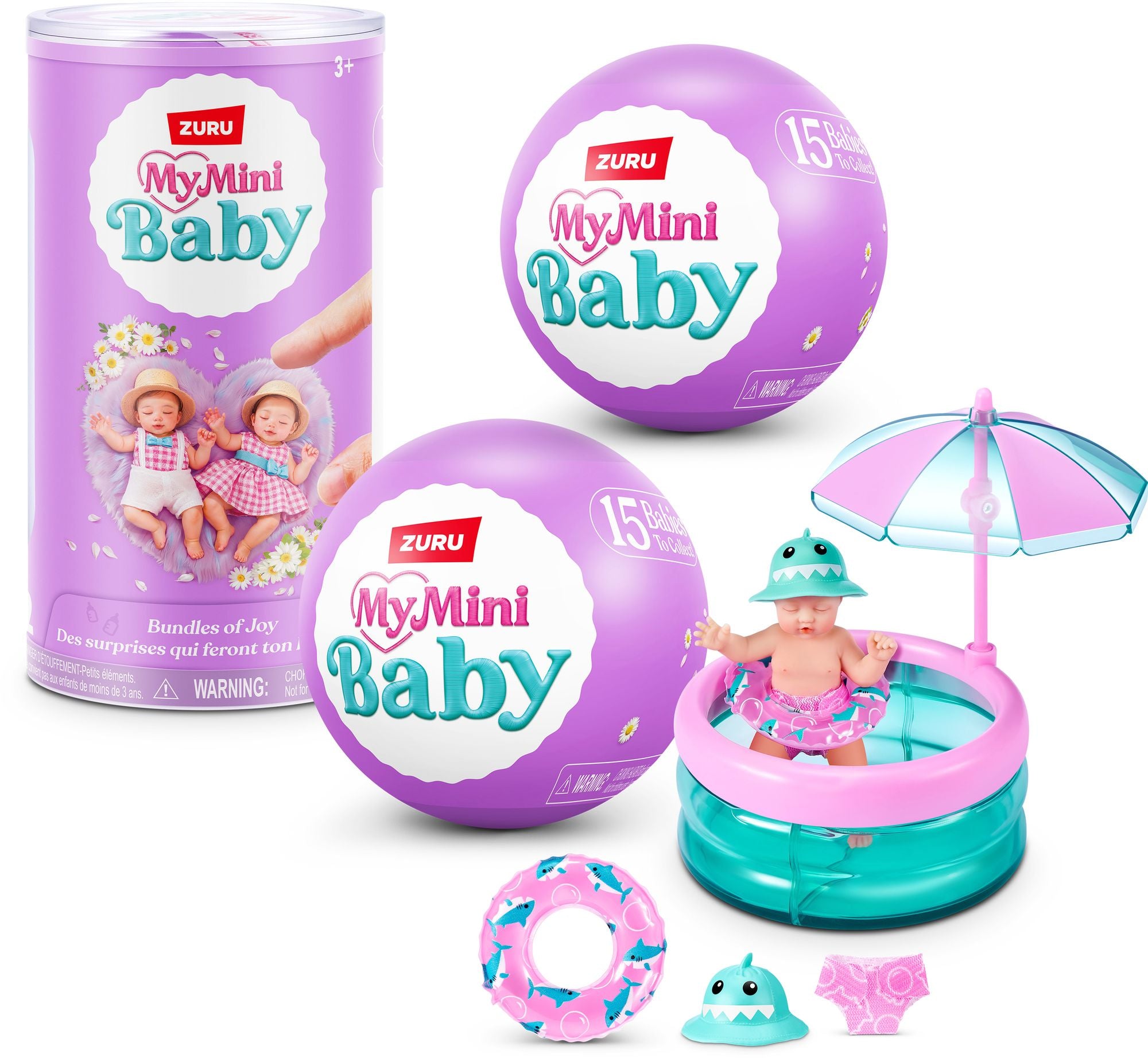 S001-MY MINI-MY MINI BABY-SERIES 2-CAPSULE,2PK IN PVC TUBE,12PCS/CTN