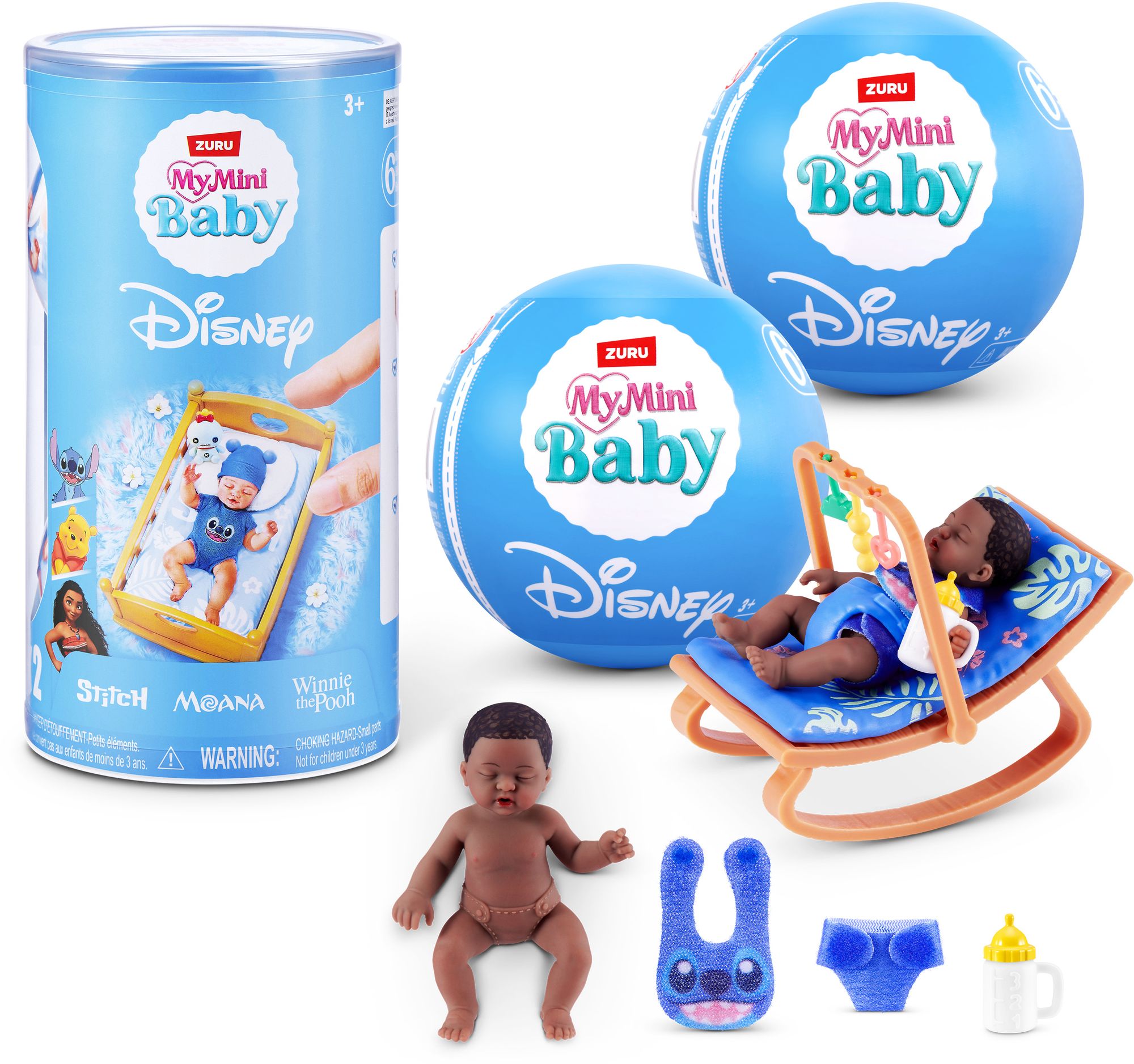 S001-MY MINI-MY MINI BABY DISNEY-SERIES 1-CAPSULE,2PK IN PVC TUBE,12PCS/CTN