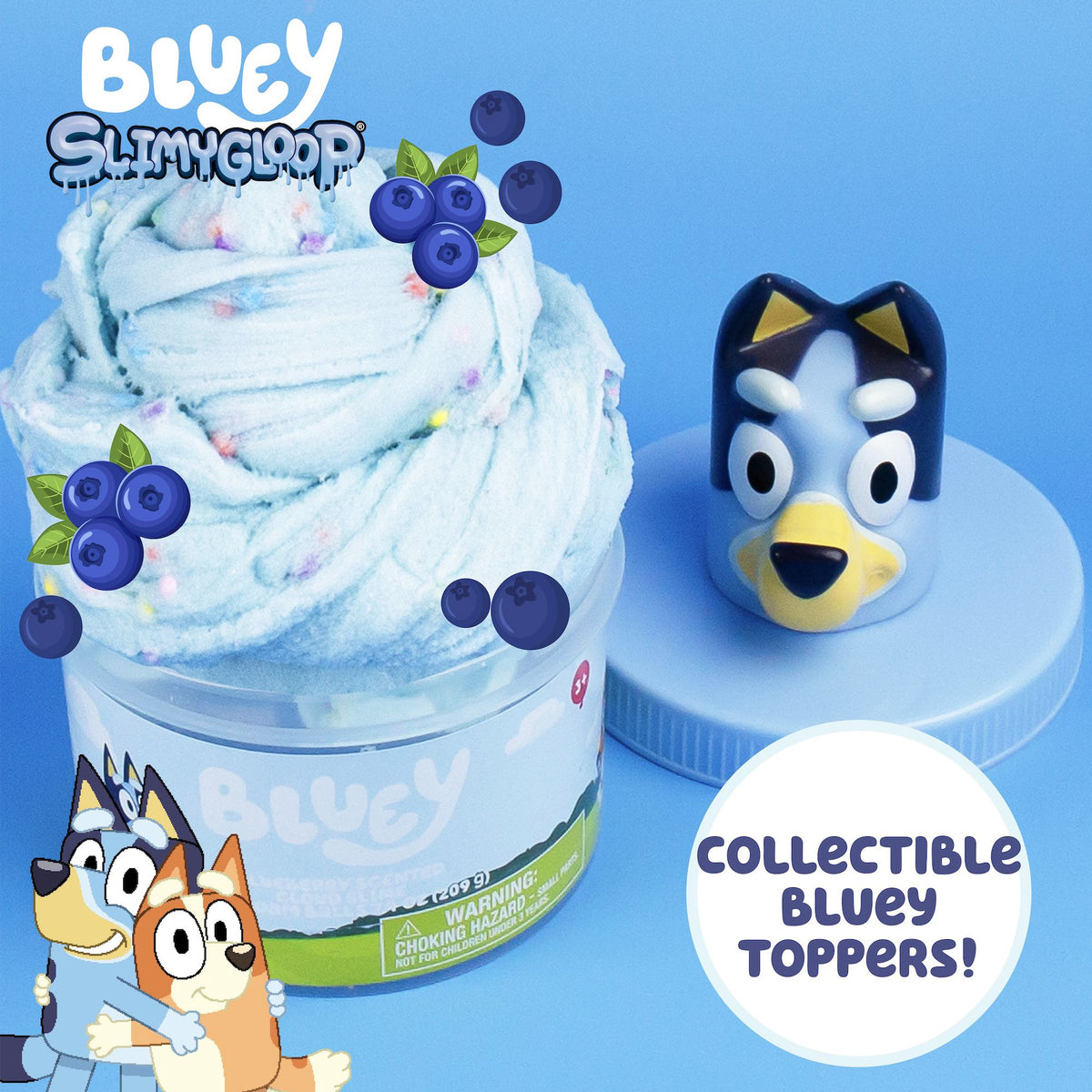 BLUEY Slime Topper Jar