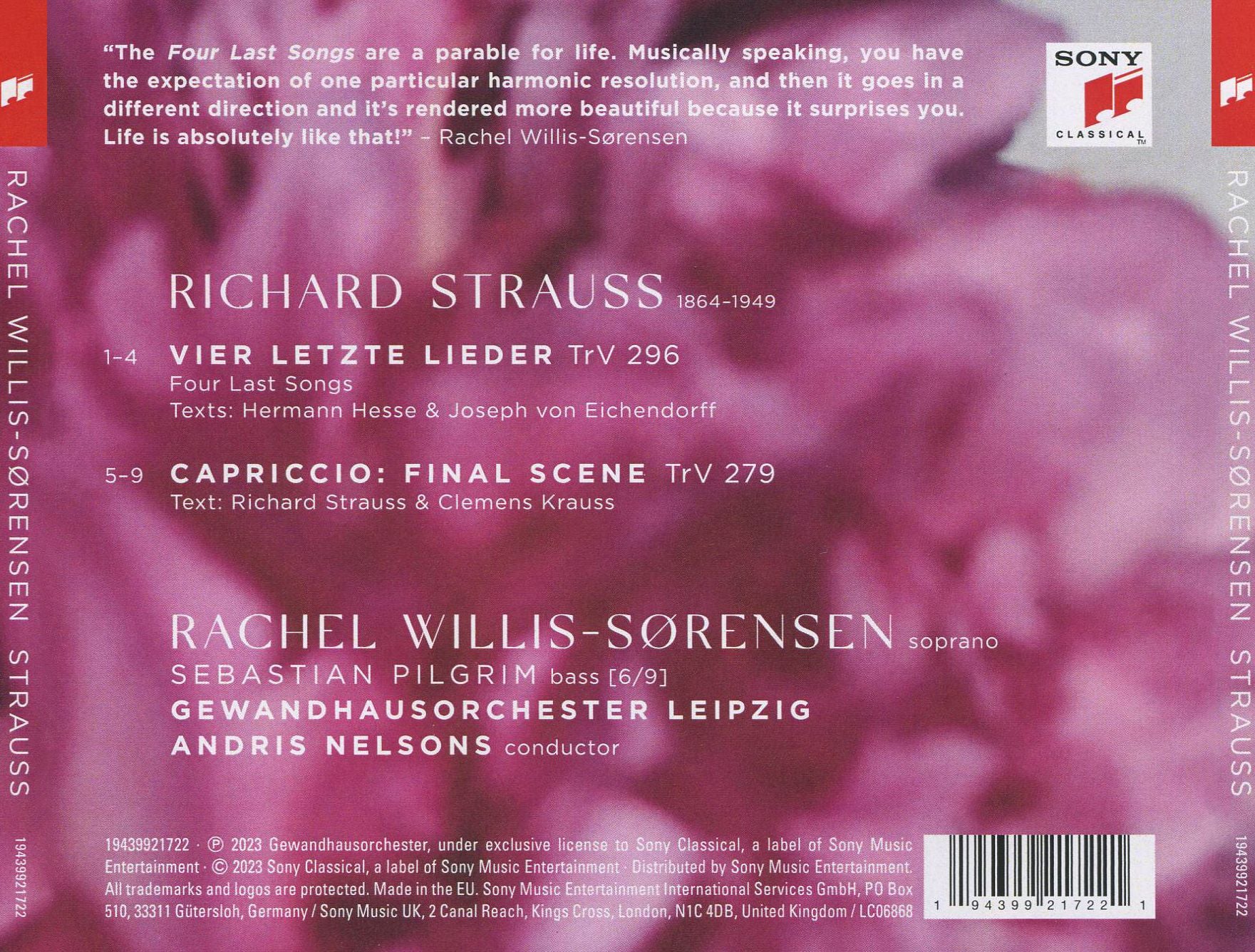 Strauss: Four Last Songs