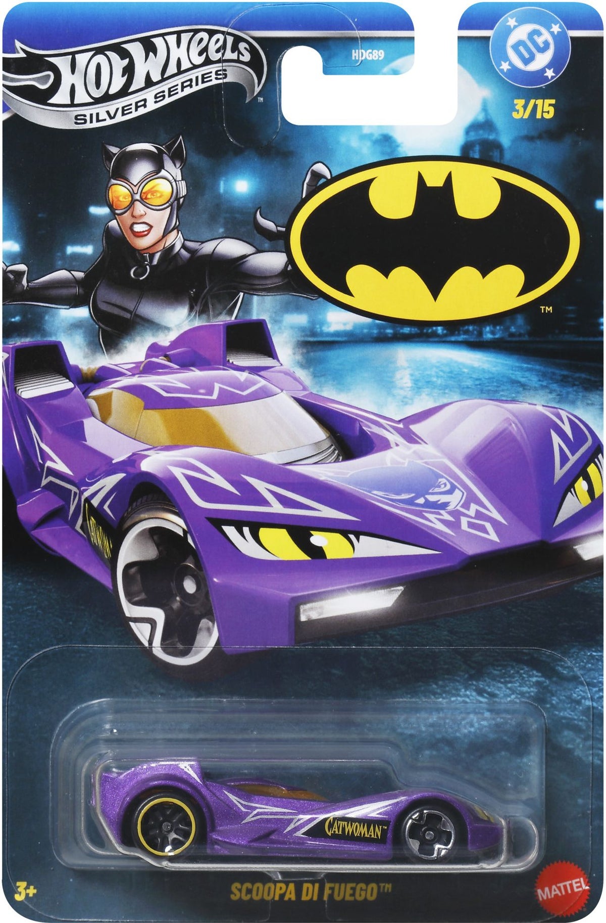 HW Batman Themed Asst 2025