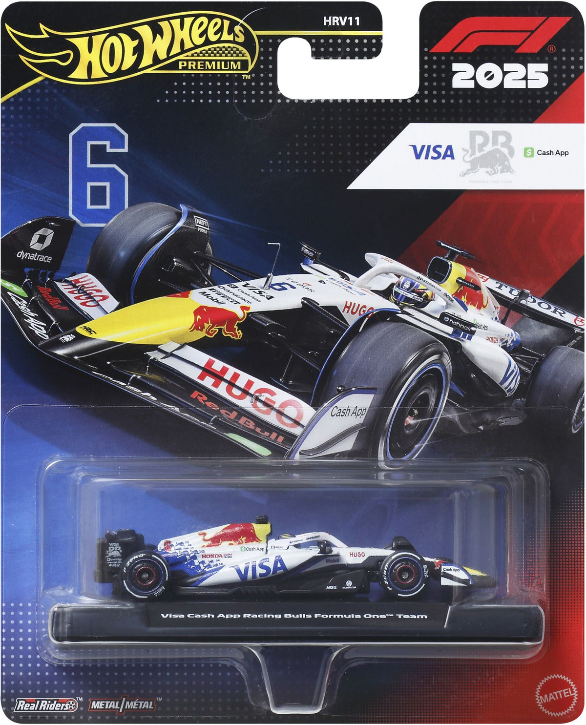 Hot Wheels - 1:64 Scale Formula 1 Collectible Toy Race Car - Assortment