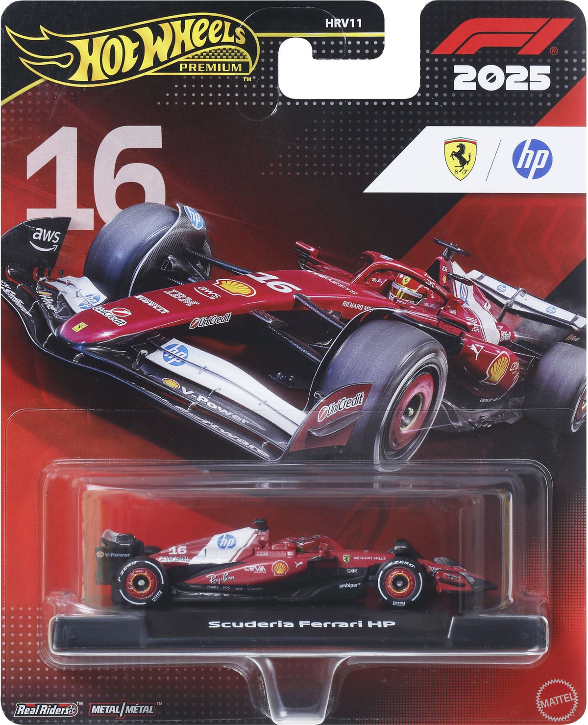 Hot Wheels - 1:64 Scale Formula 1 Collectible Toy Race Car - Assortment