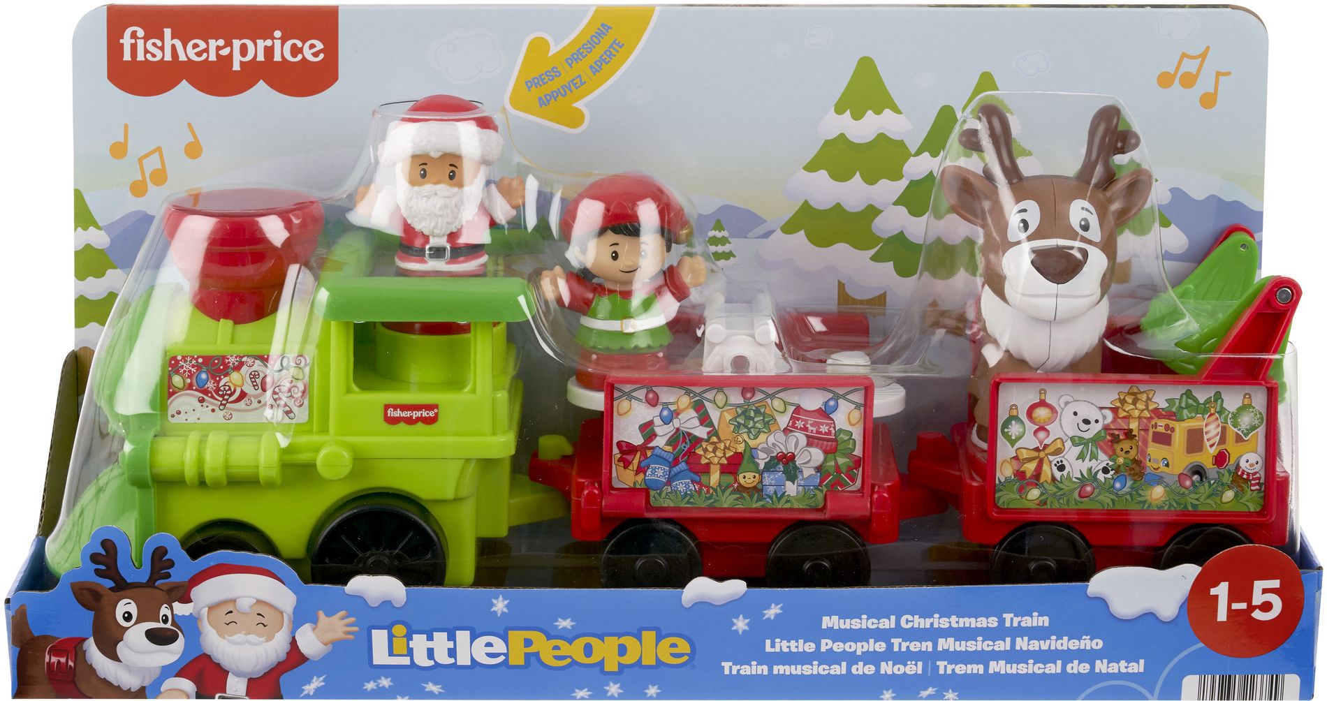 Little People Christmas Train