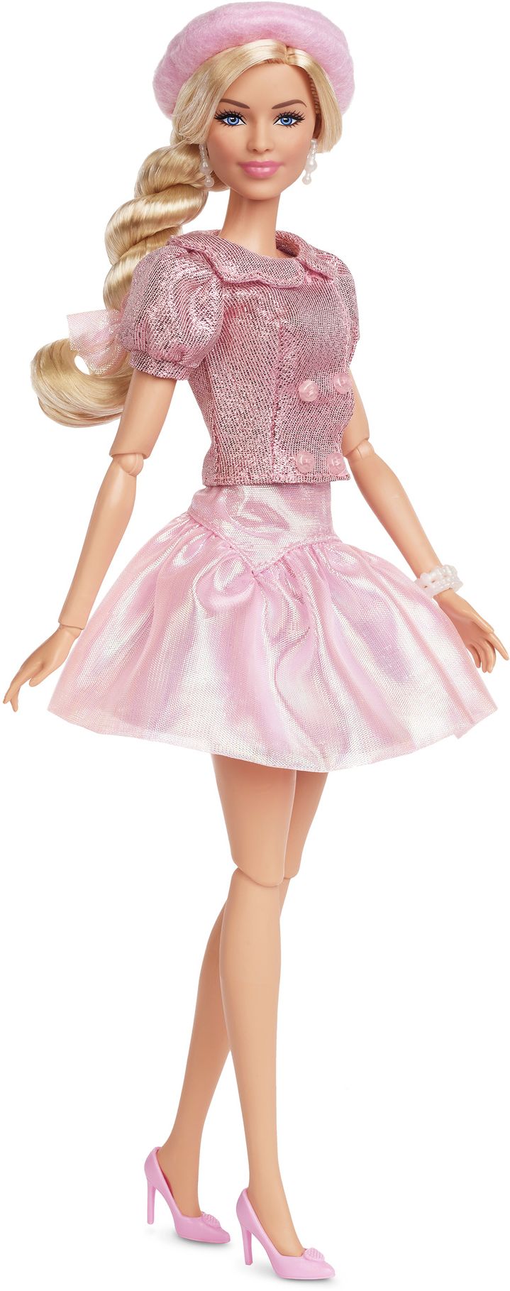 Barbie Movie Pink Beret JBJ53