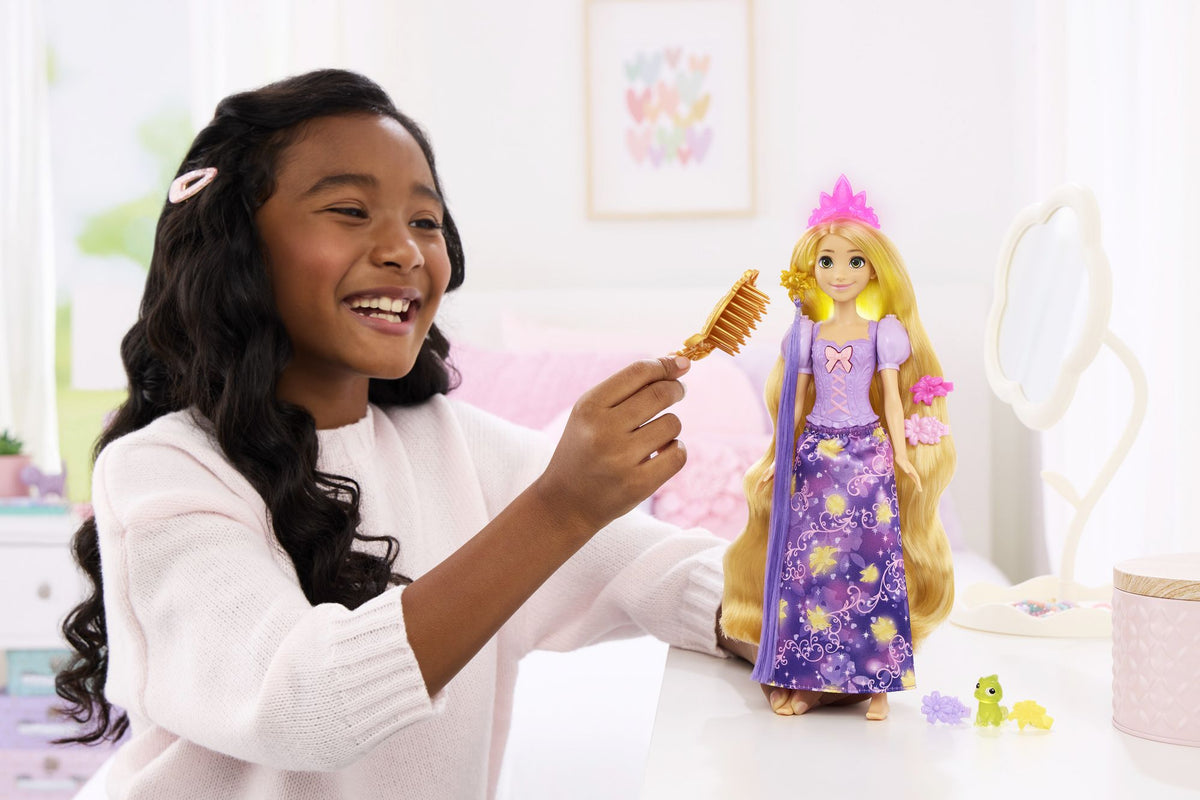 Disney Princess Magical Hair Rapunzel Fashion Doll JHL46
