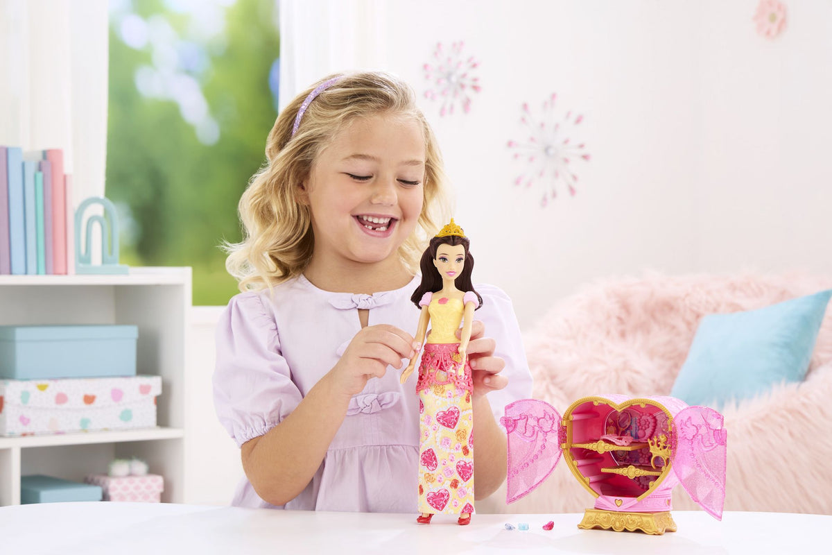 Disney Princess JEWEL REVEAL¿ Belle Doll JHL51