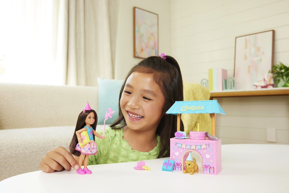BARBIE® CLUB CHELSEA¿ Birthday Surprise Doll and Accessories JJB41