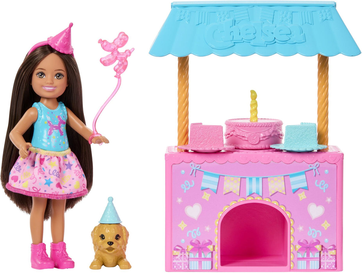 BARBIE® CLUB CHELSEA¿ Birthday Surprise Doll and Accessories JJB41