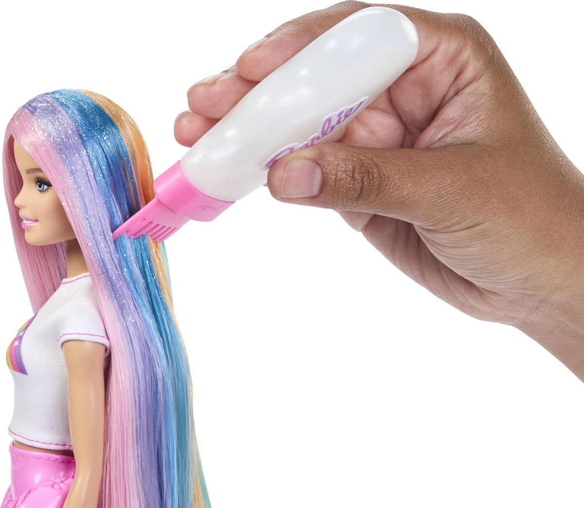BARBIE RAINBOW SPARKLE HAIR PLAY 1 JJP07