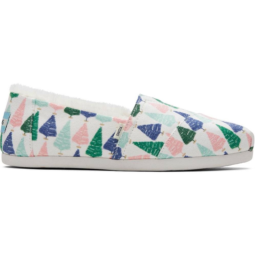 TOMS Women's Colorful Trees Espadrilles - Size 8