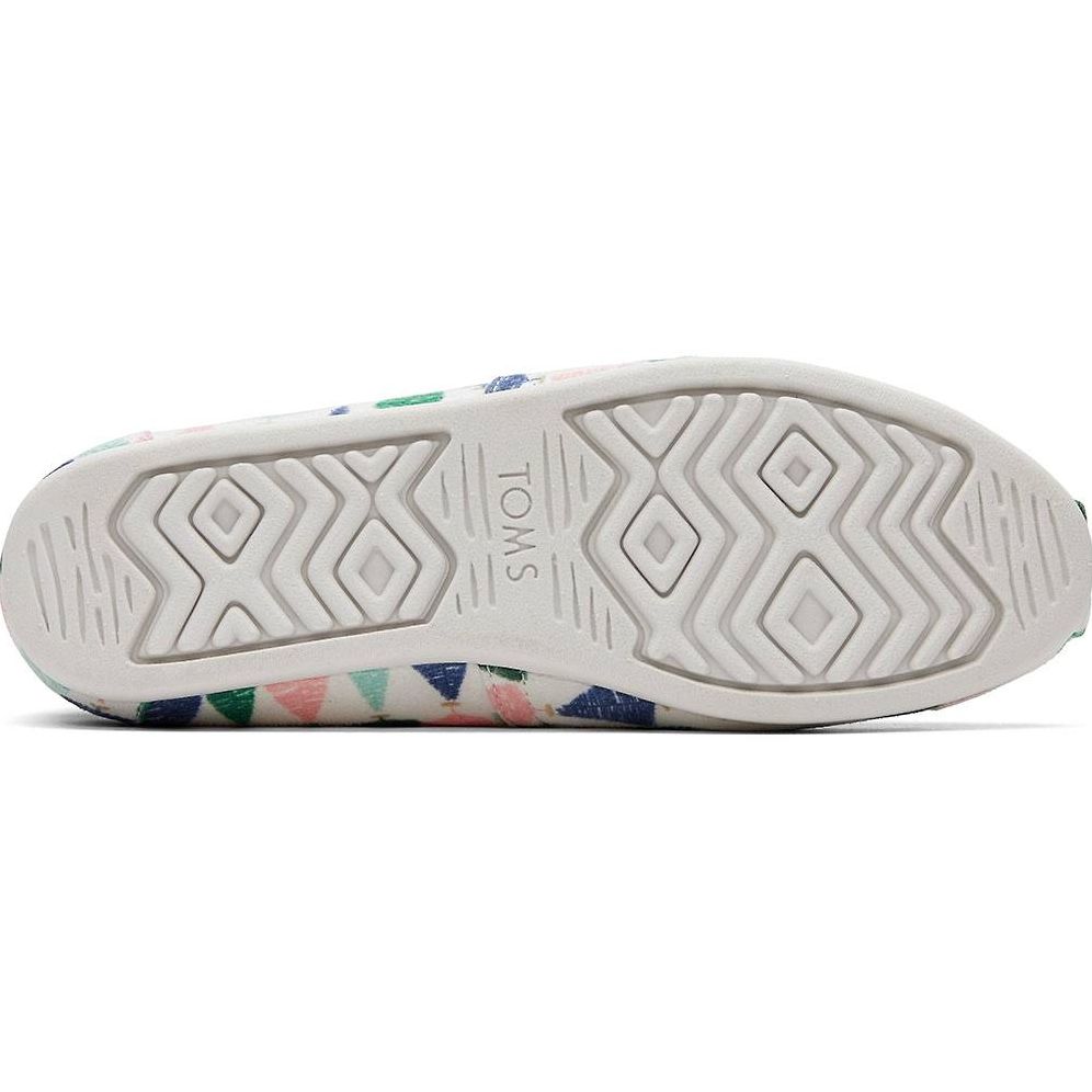 TOMS Women's Colorful Trees Espadrilles - Size 8