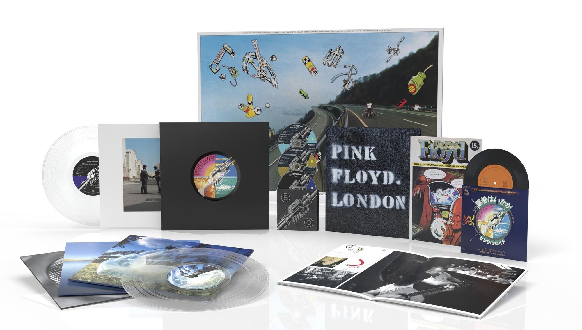 Wish You Were Here [50th Anniversary] [2 CD & 4 LP Clear Vinyl]