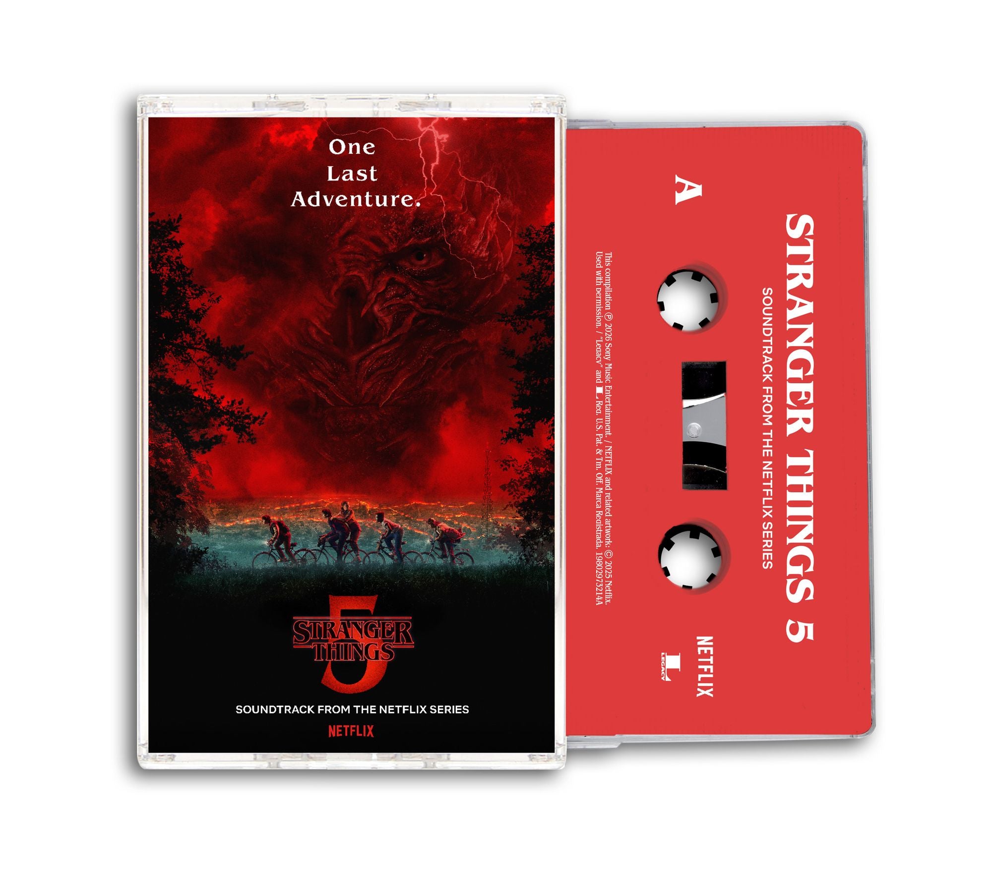Stranger Things 5 [Soundtrack From the Netflix Series] [Casette]