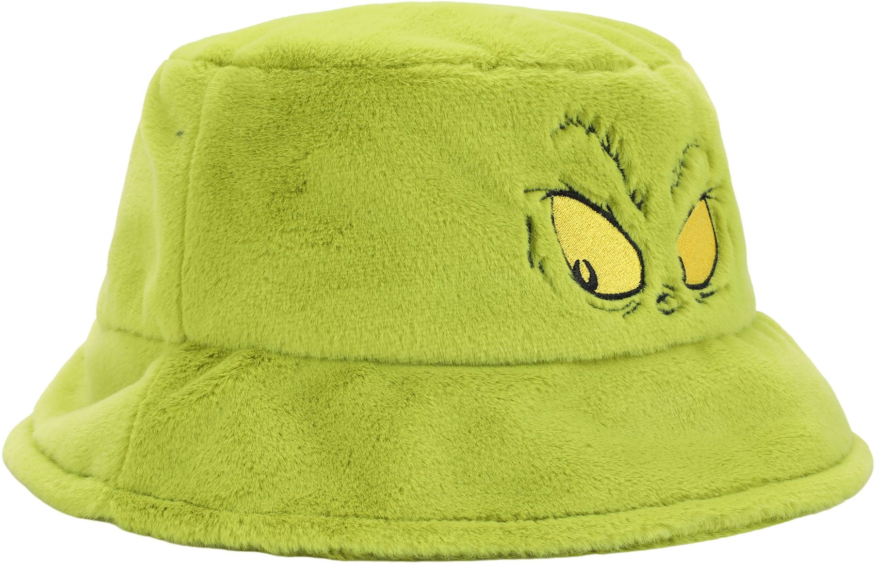 Dr. Seuss The Grinch Faux Fur Bucket Hat