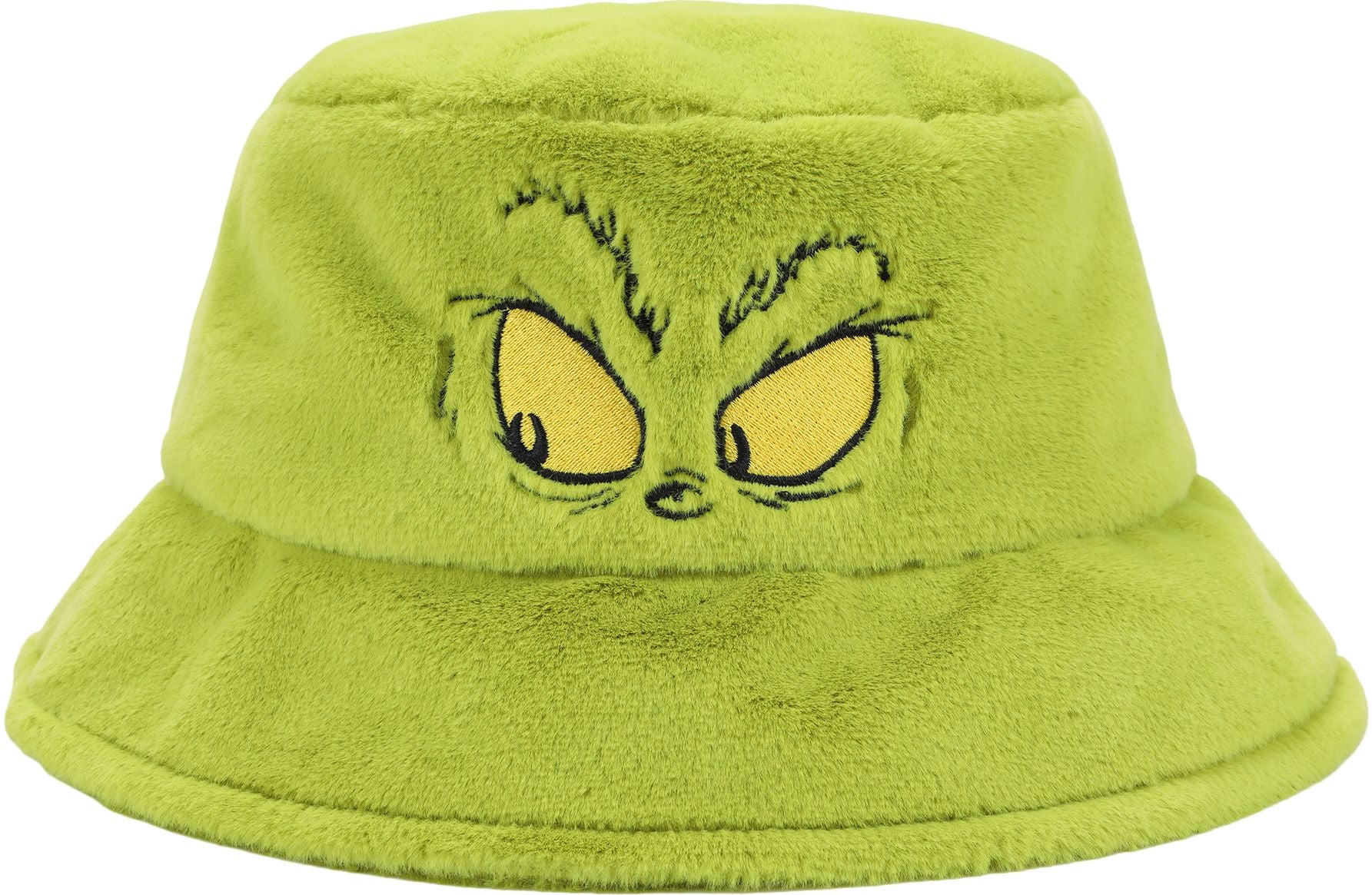 Dr. Seuss The Grinch Faux Fur Bucket Hat