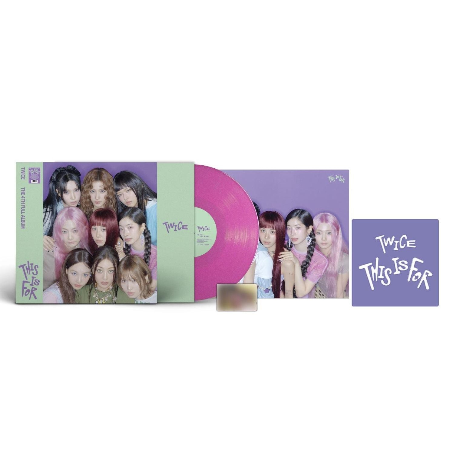 THIS IS FOR [Dragonfruit Glitter Vinyl]