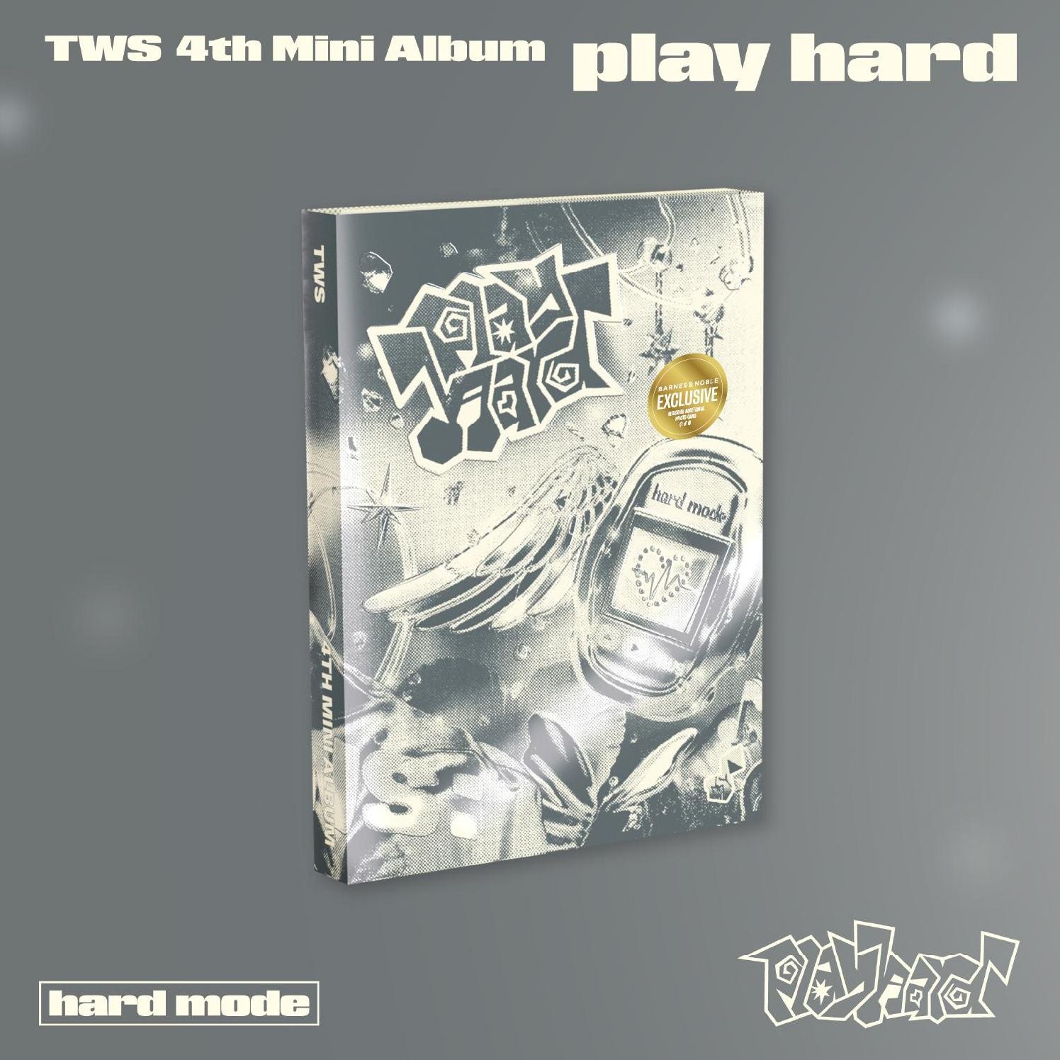 TWS 4th Mini Album `play hard' [hard mode] [Barnes & Noble Exclusive]