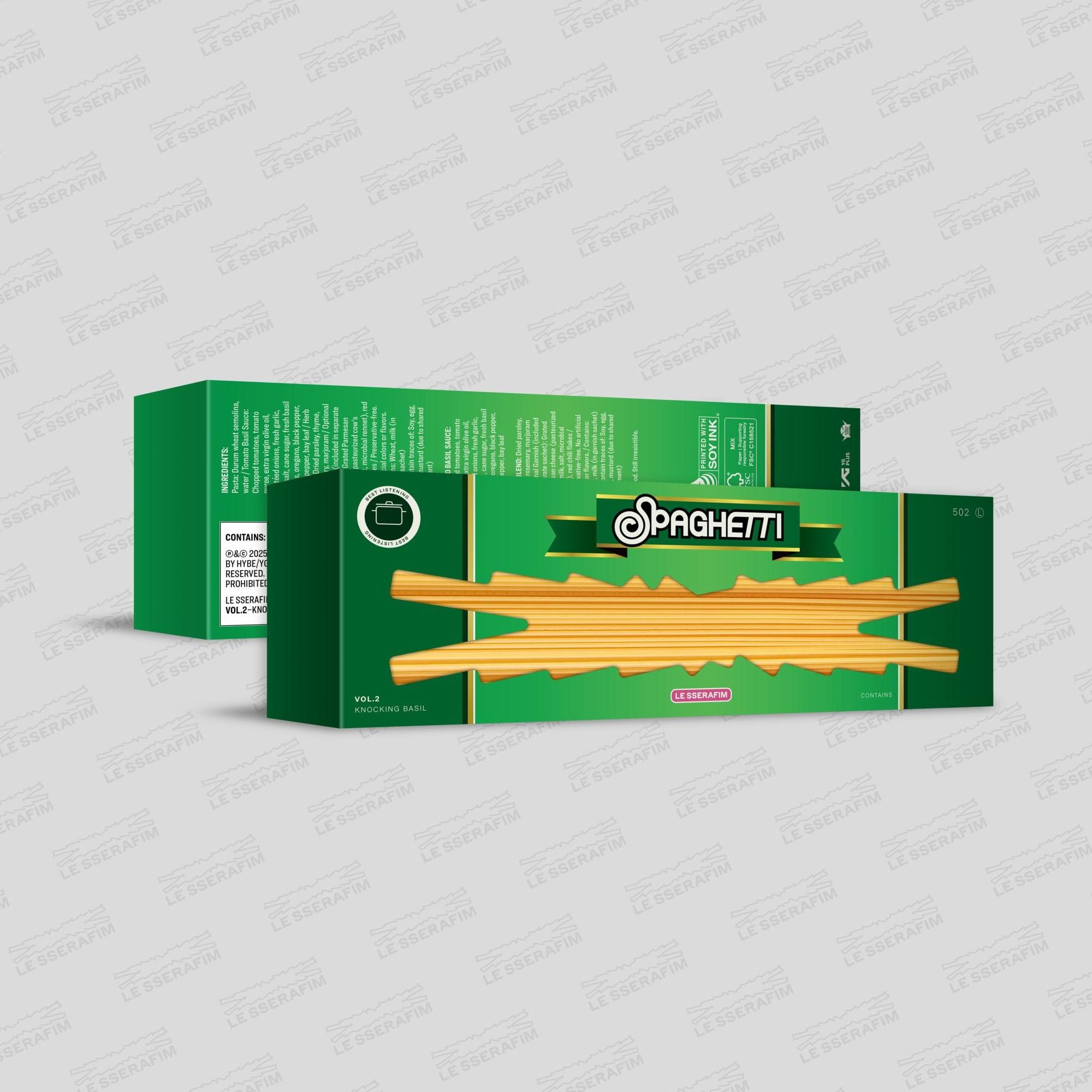 1st Single Album 'SPAGHETTI' [KNOCKING BASIL]