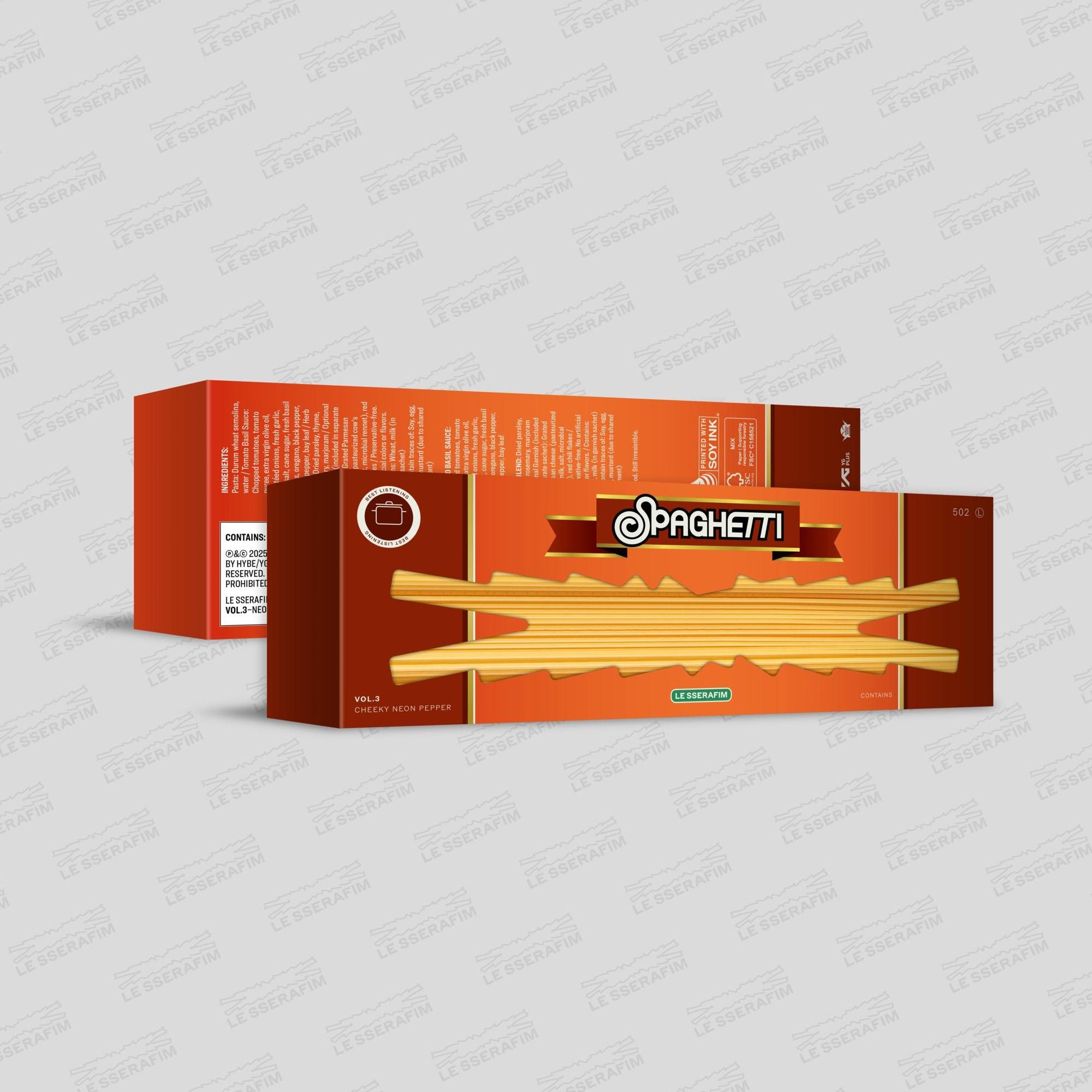 1st Single Album 'SPAGHETTI' [CHEEKY NEON PEPPER]