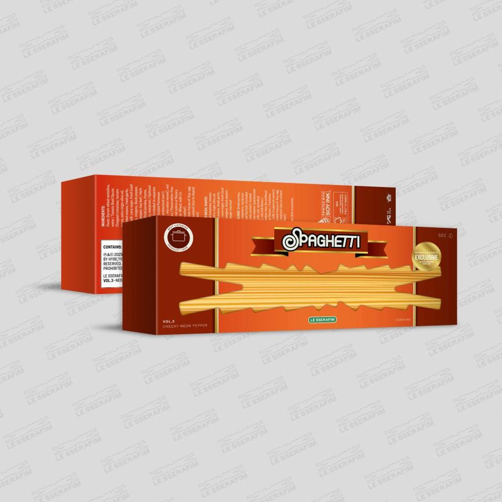 1st Single Album 'SPAGHETTI' [CHEEKY NEON PEPPER] [Barnes & Noble Exclusive]