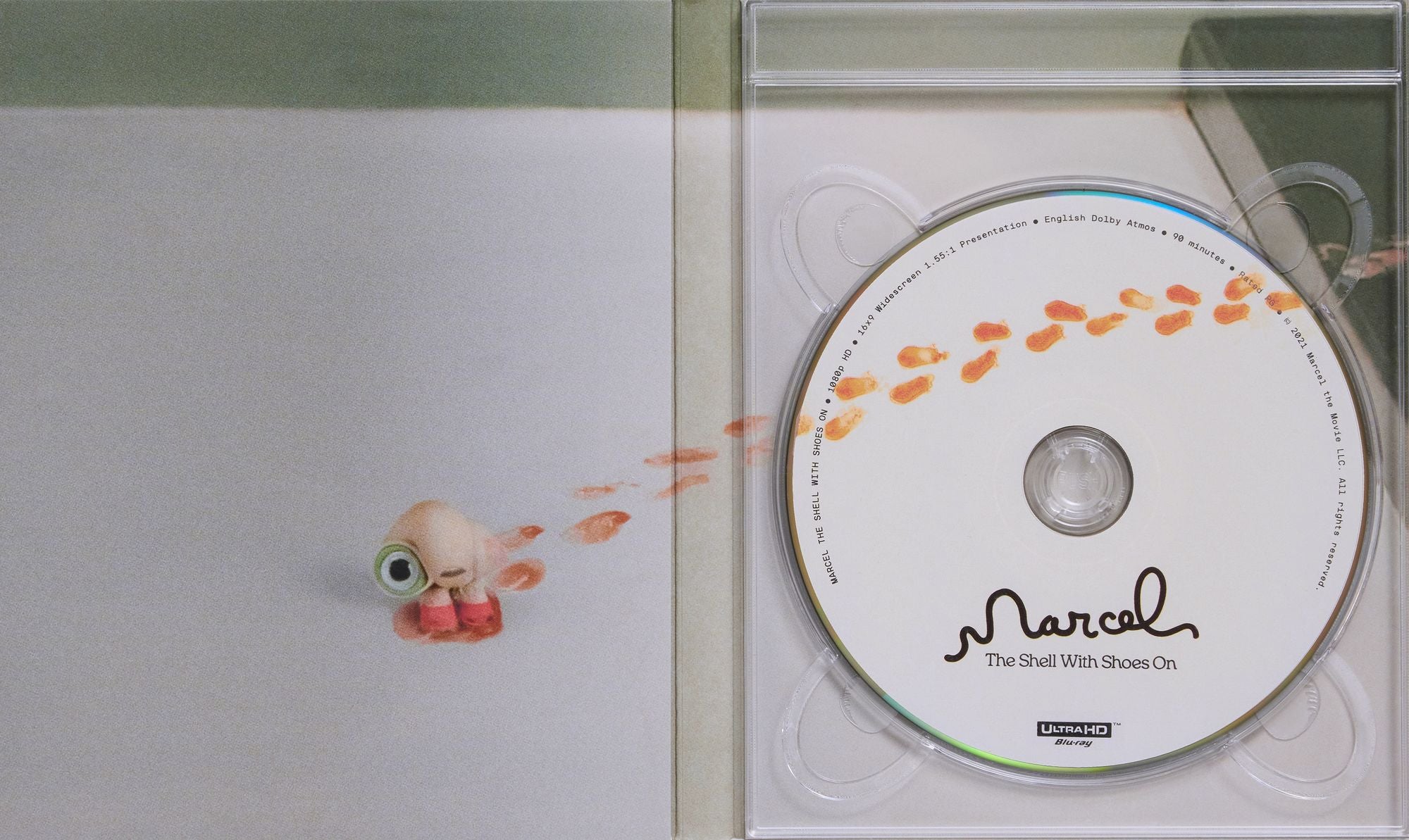 Marcel the Shell with Shoes On [4K Ultra HD Blu-ray]