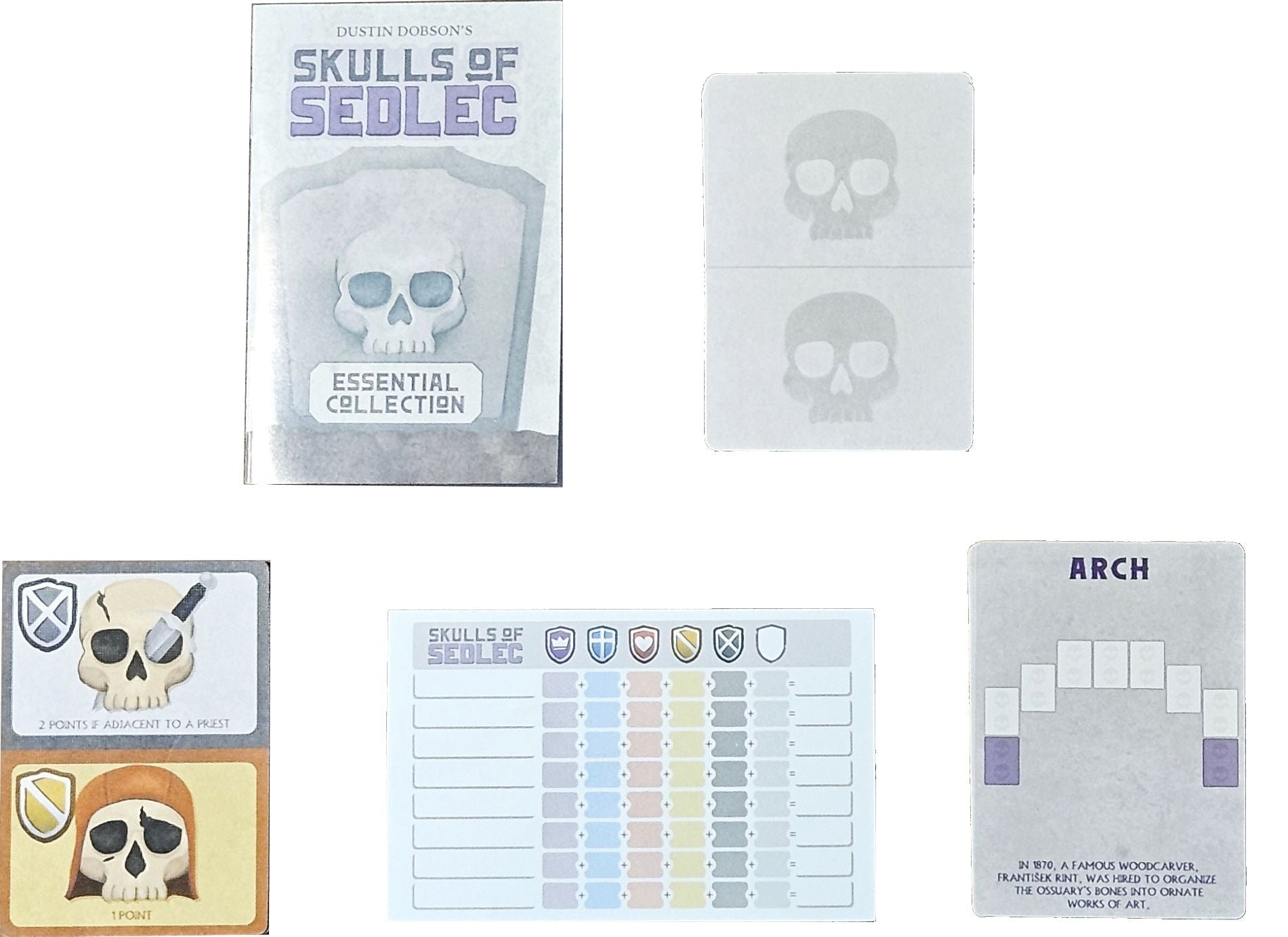 Skulls Of Sedlec Essential Collection by Dustin Dobson