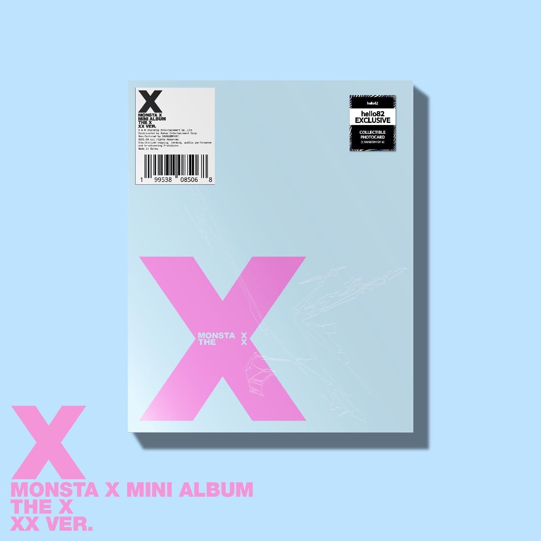 THE X XX [hello82 Exclusive] [Photobook]