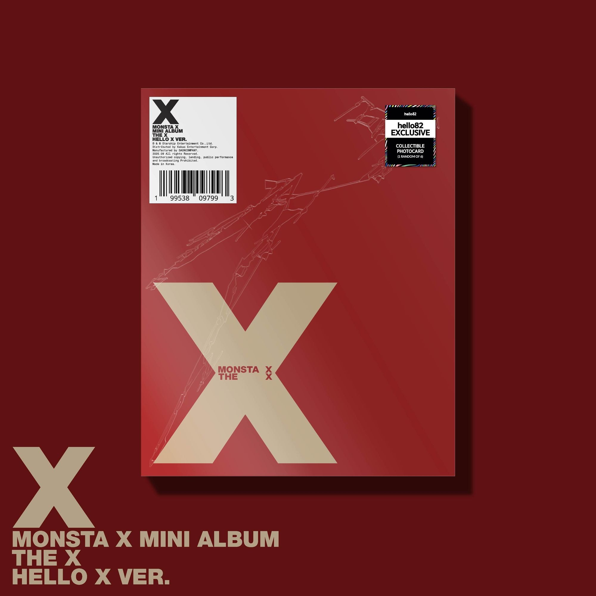 THE X HELLO X [hello82 Exclusive] [Photobook]