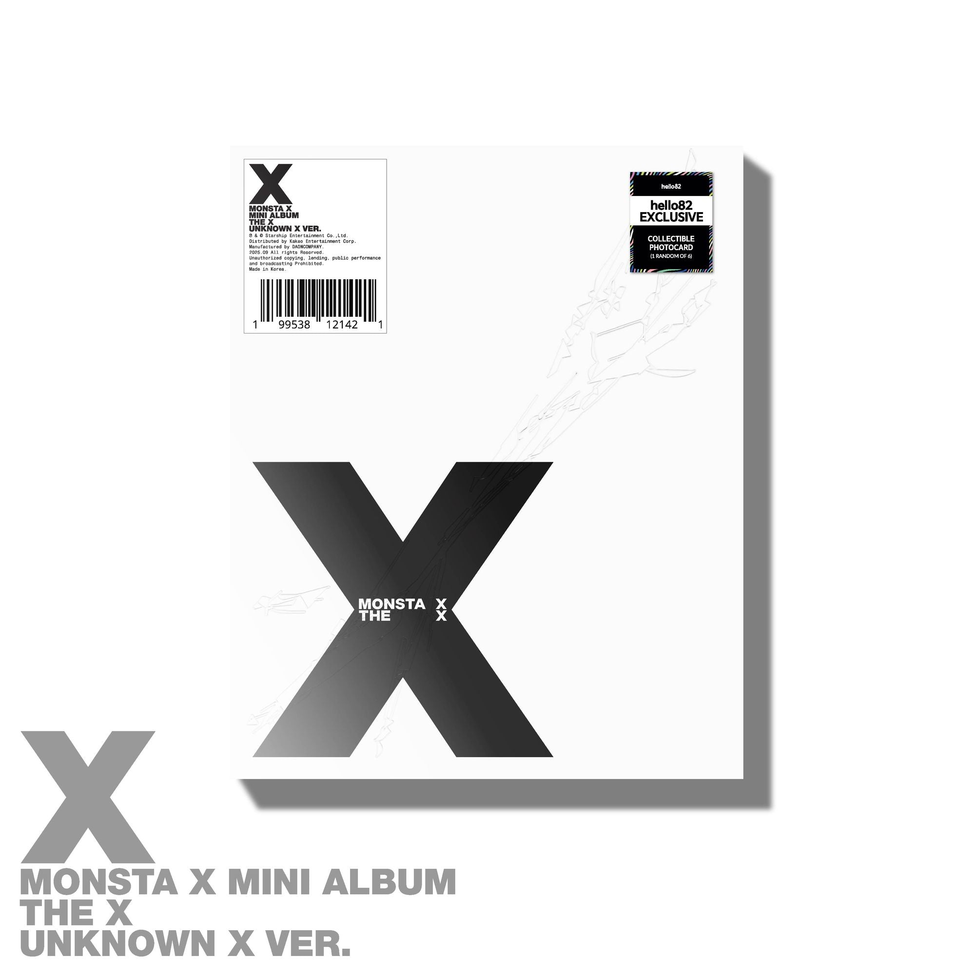 THE X UNKNOWN X [hello82 Exclusive] [Photobook]