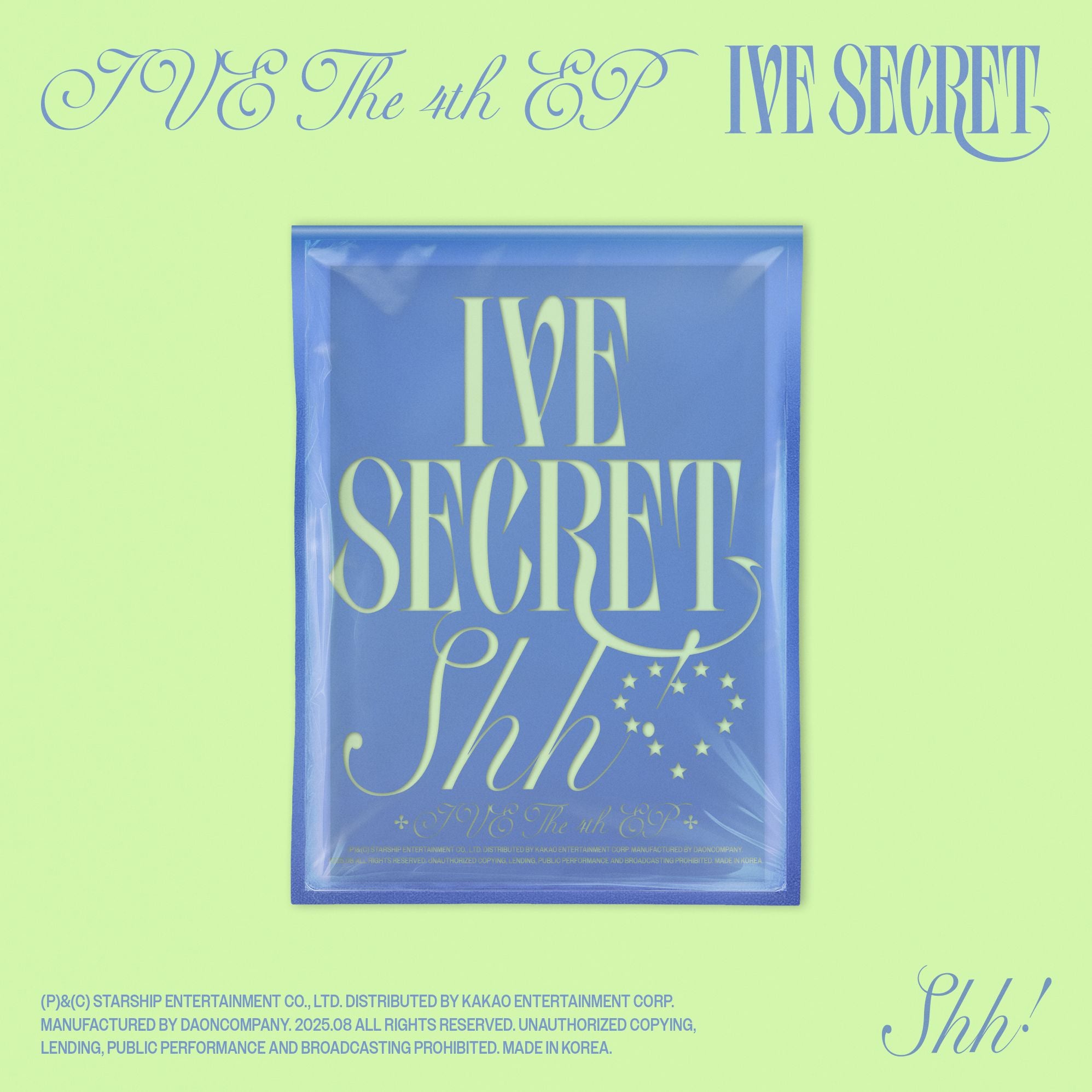 THE 4TH EP 'IVE SECRET' [SHH VER.]