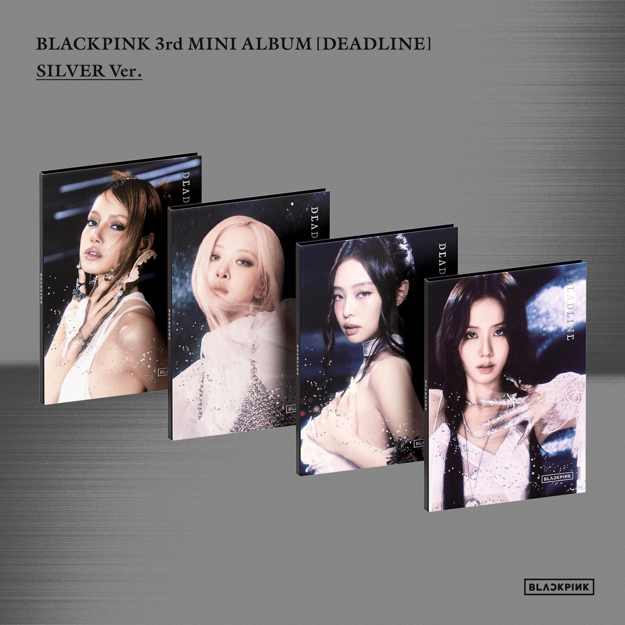 The BLACKPINK THE 3RD MINI ALBUM 'DEADLINE' [SILVER VER._ROSÉ]