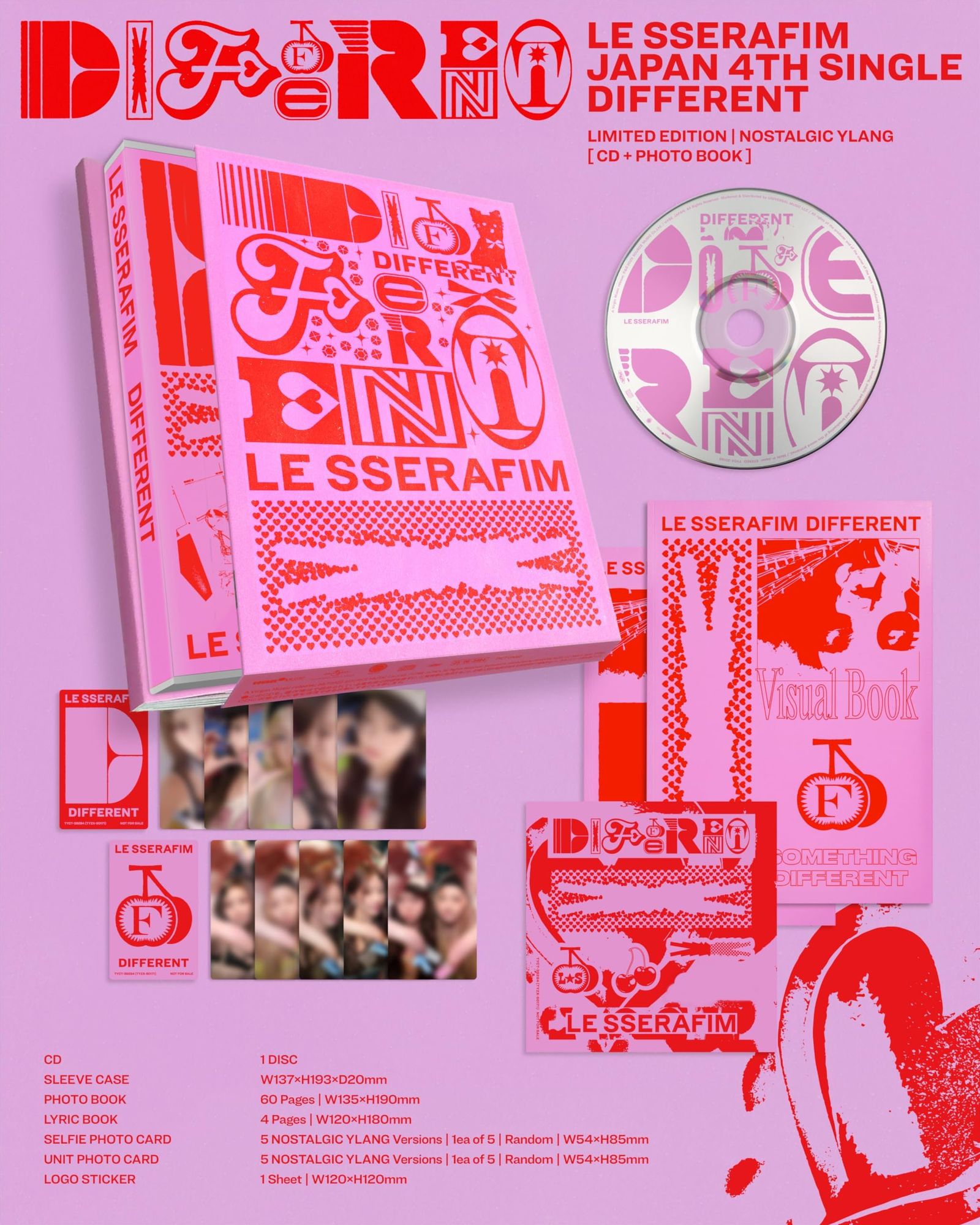 DIFFERENT [Limited Edition B] [CD Single/Photobook][J Pop]