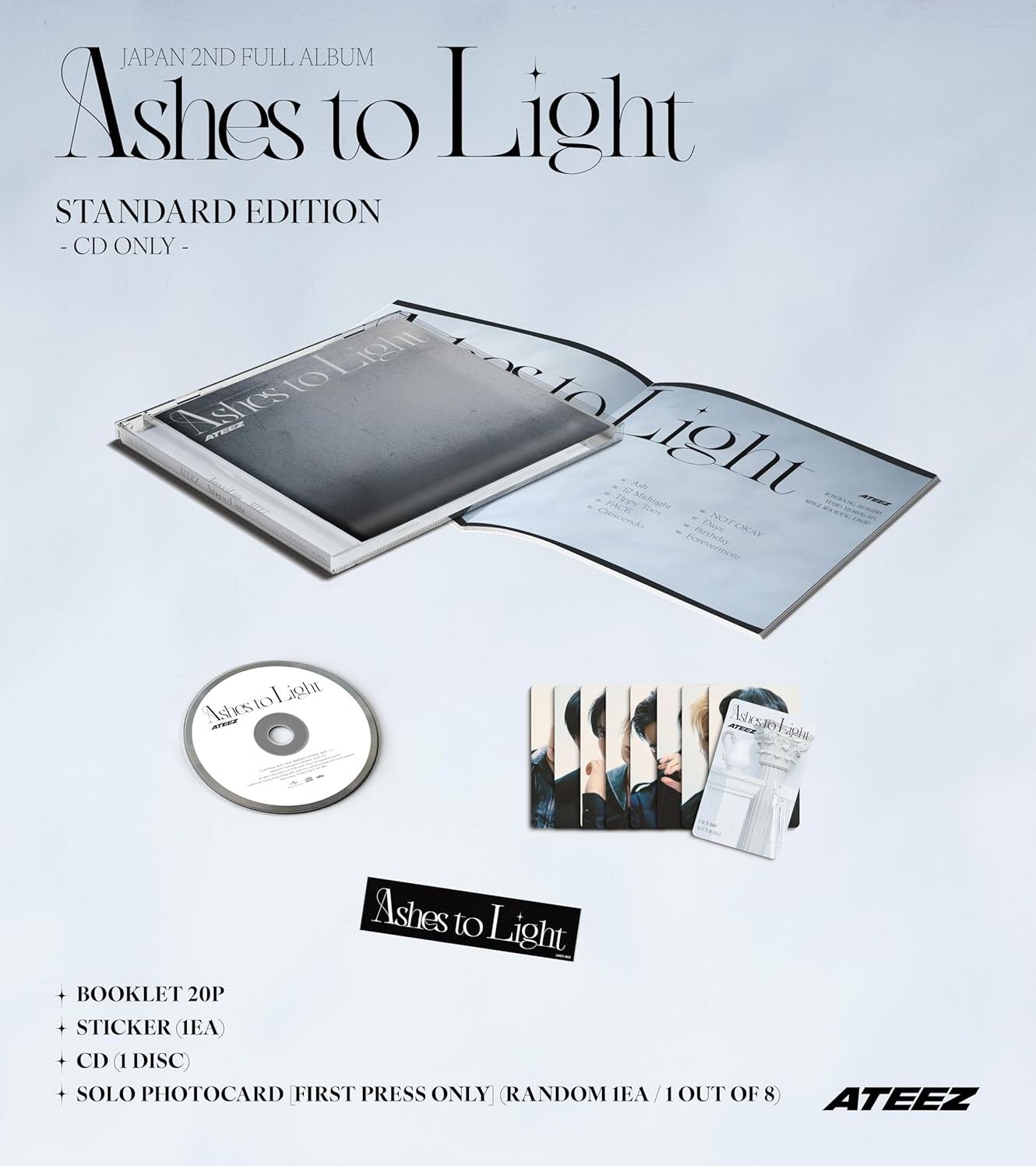 Ashes To Light [Standard Edition CD] [J Pop]