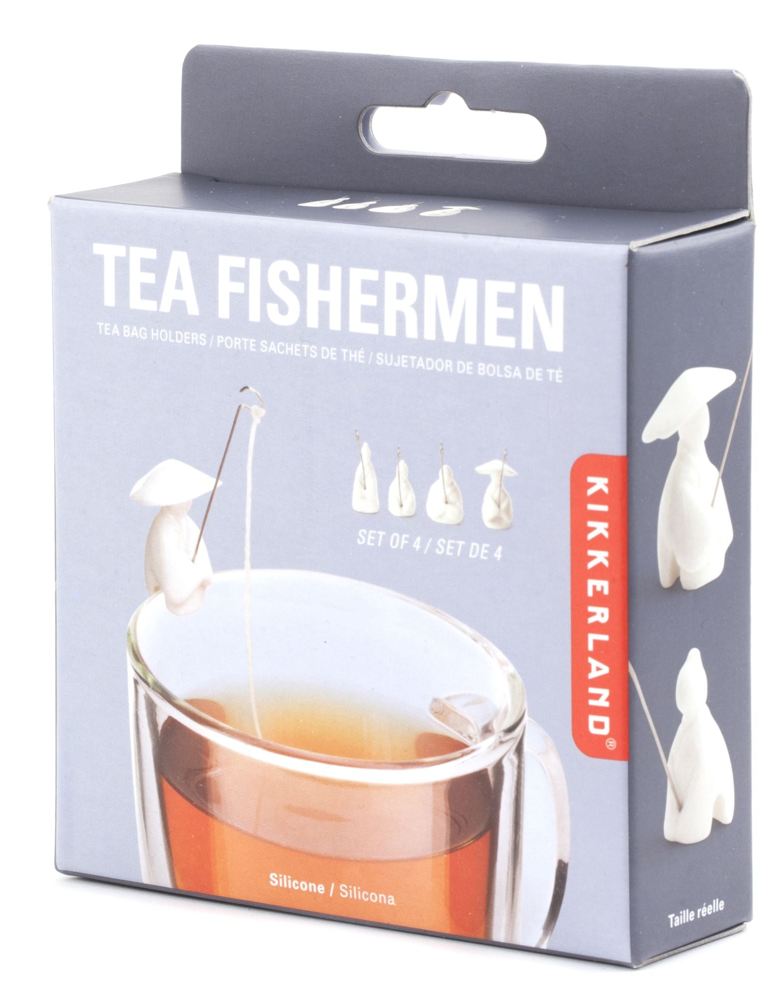 Tea Holder Fisherman - Set of 4