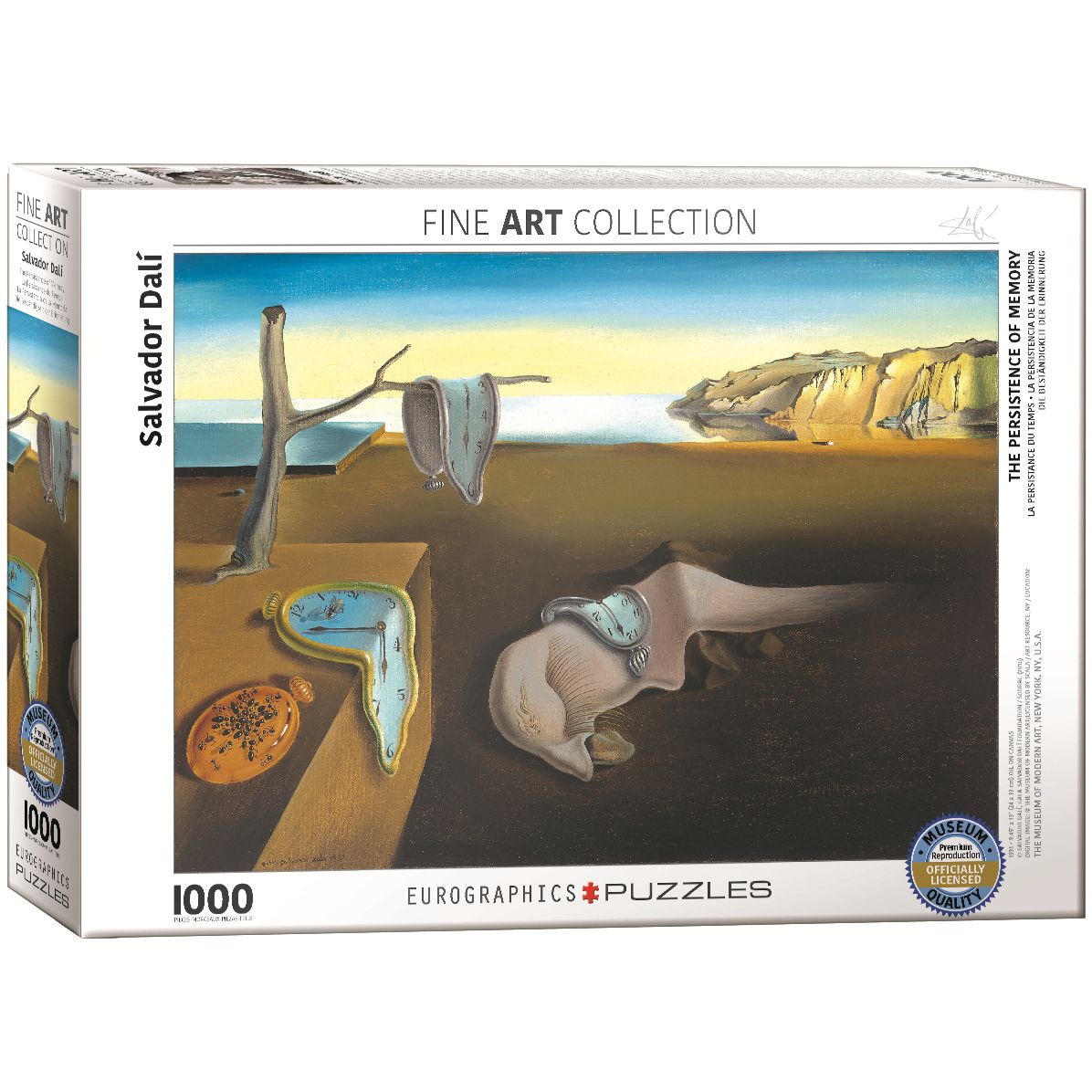 The Persistence of Memory by Salvador Dali