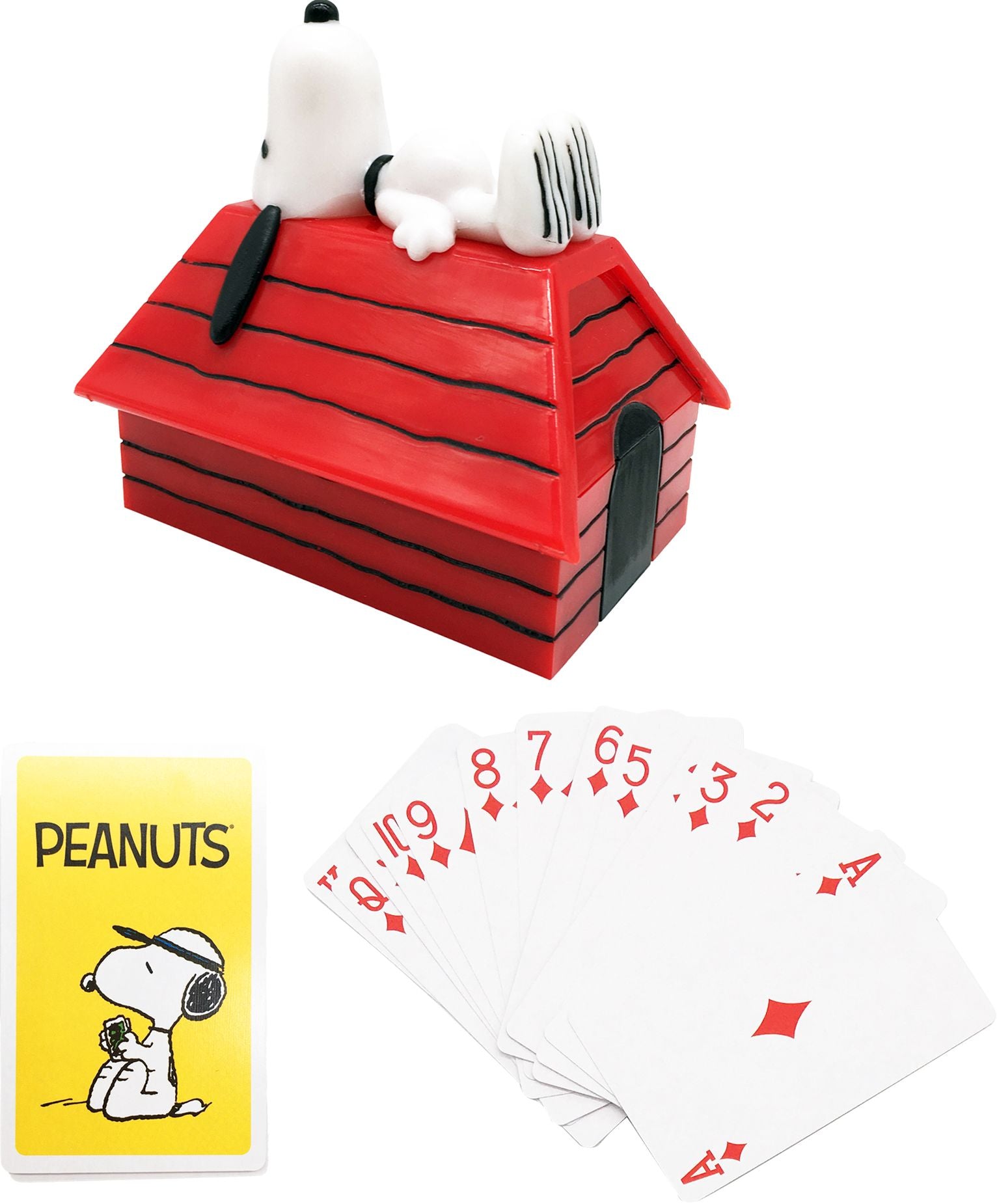 Peanuts Snoopy Doghouse Playing Card Gift Set