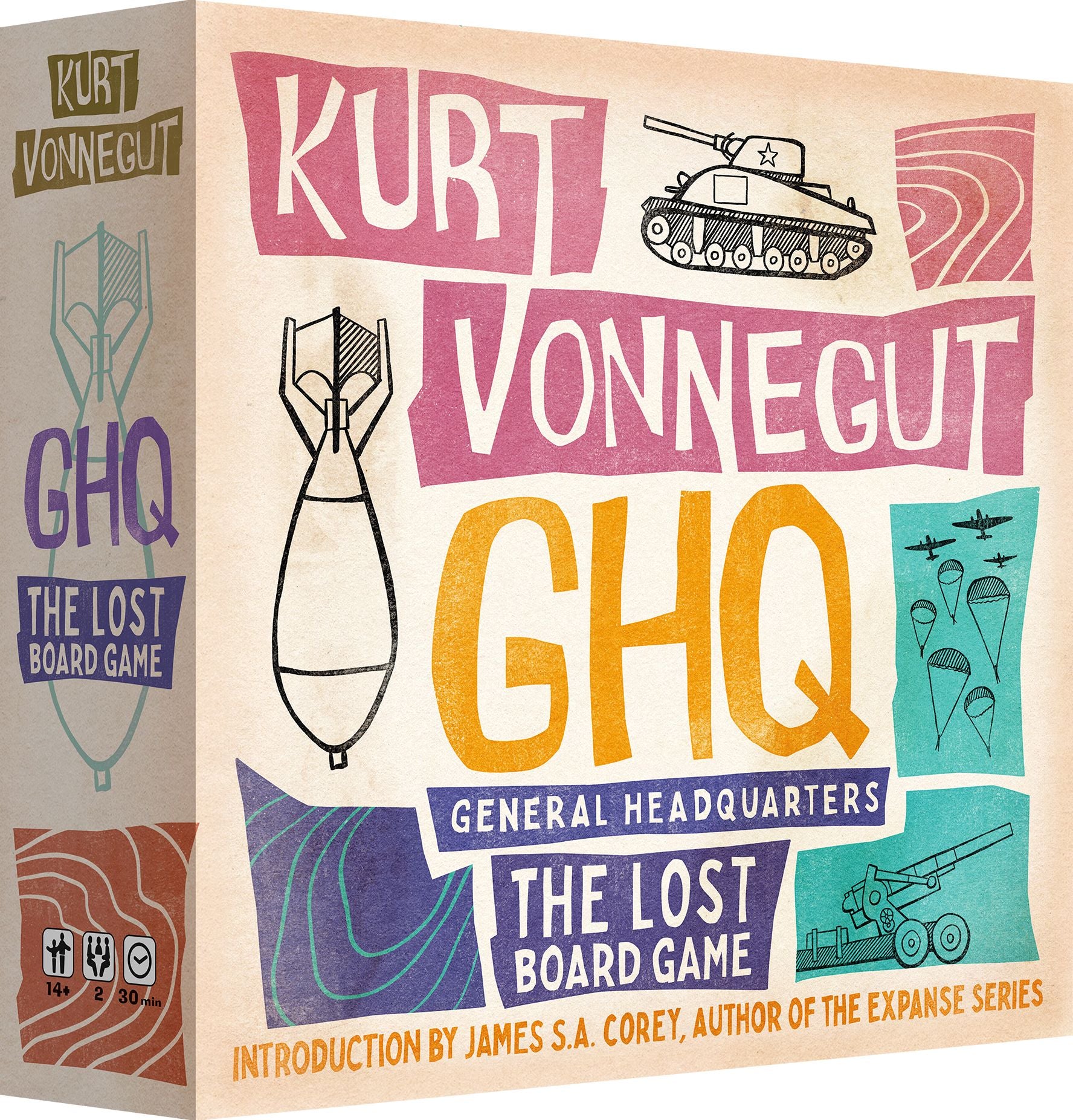 Kurt Vonnegut's GHQ: The Lost Board Game (B&N Exclusive) (B&N Game of the Month)