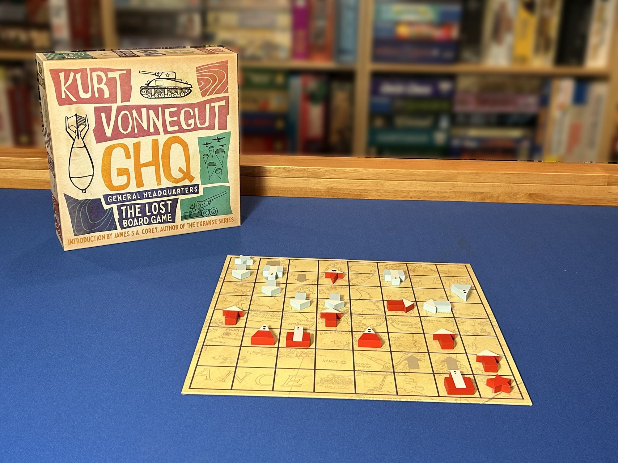 Kurt Vonnegut's GHQ: The Lost Board Game (B&N Exclusive) (B&N Game of the Month)
