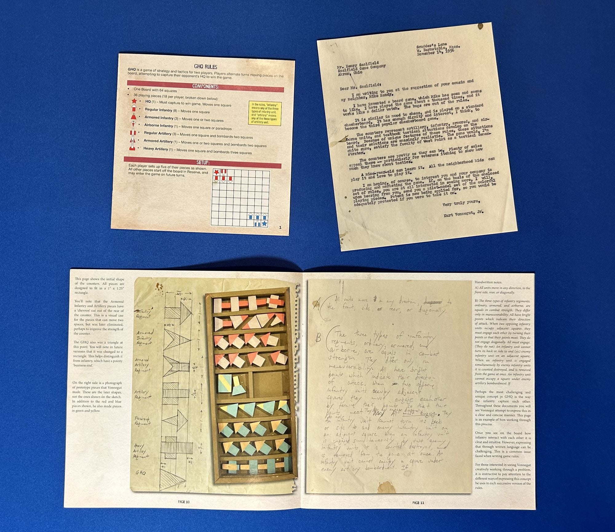 Kurt Vonnegut's GHQ: The Lost Board Game (B&N Exclusive) (B&N Game of the Month)