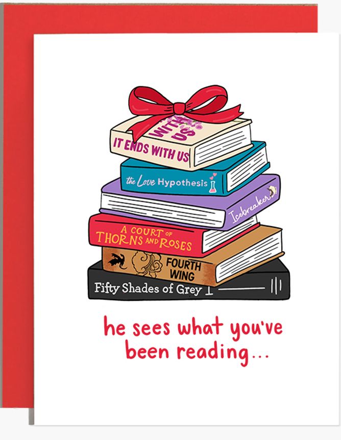 Spicy Books Holiday Card