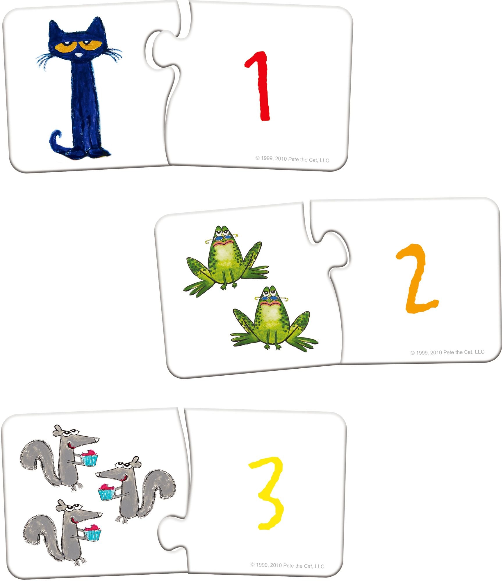 Pete the Cat Match It! Tin Counting