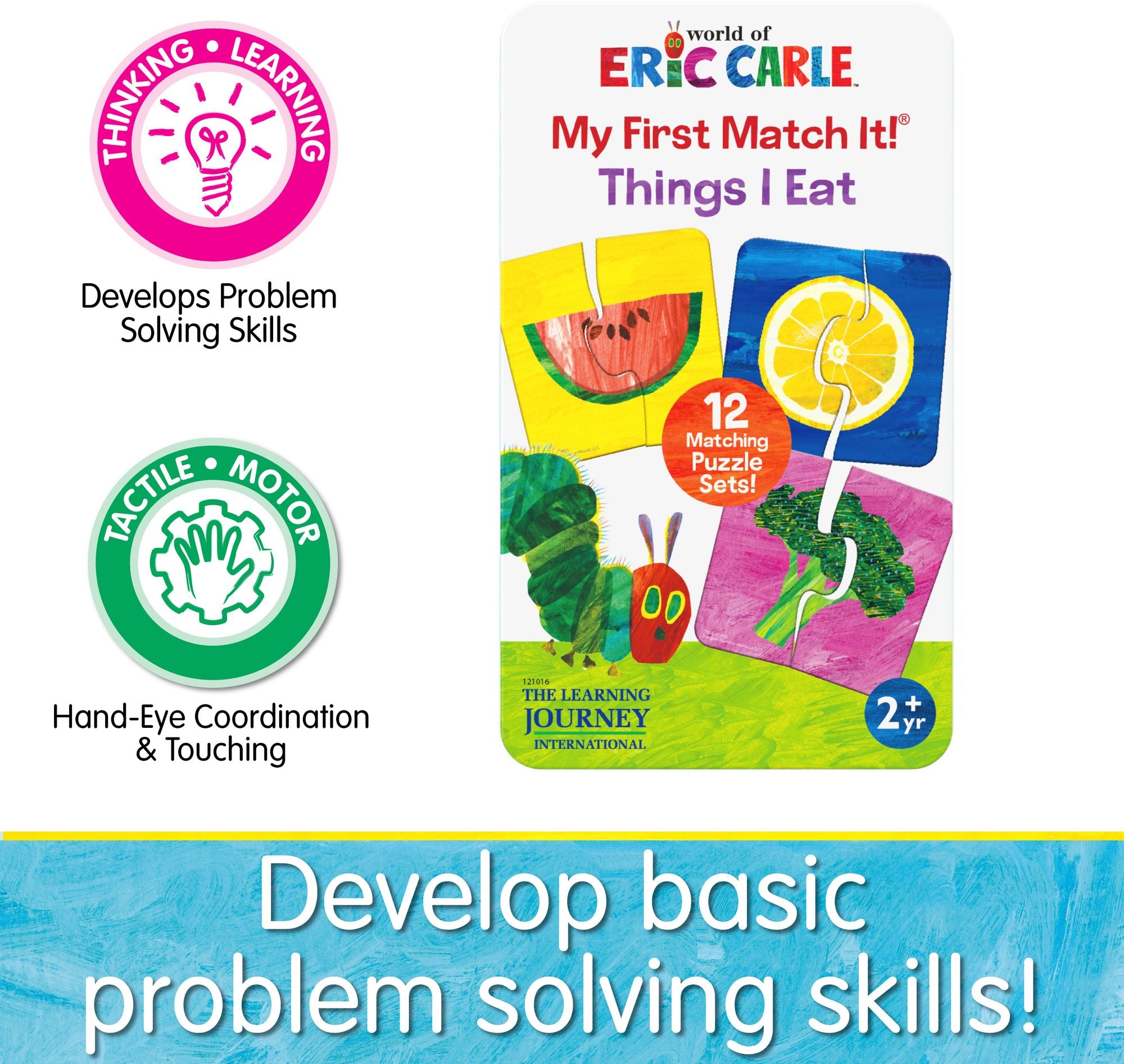 World of Eric Carle My First Match It! Things I Eat