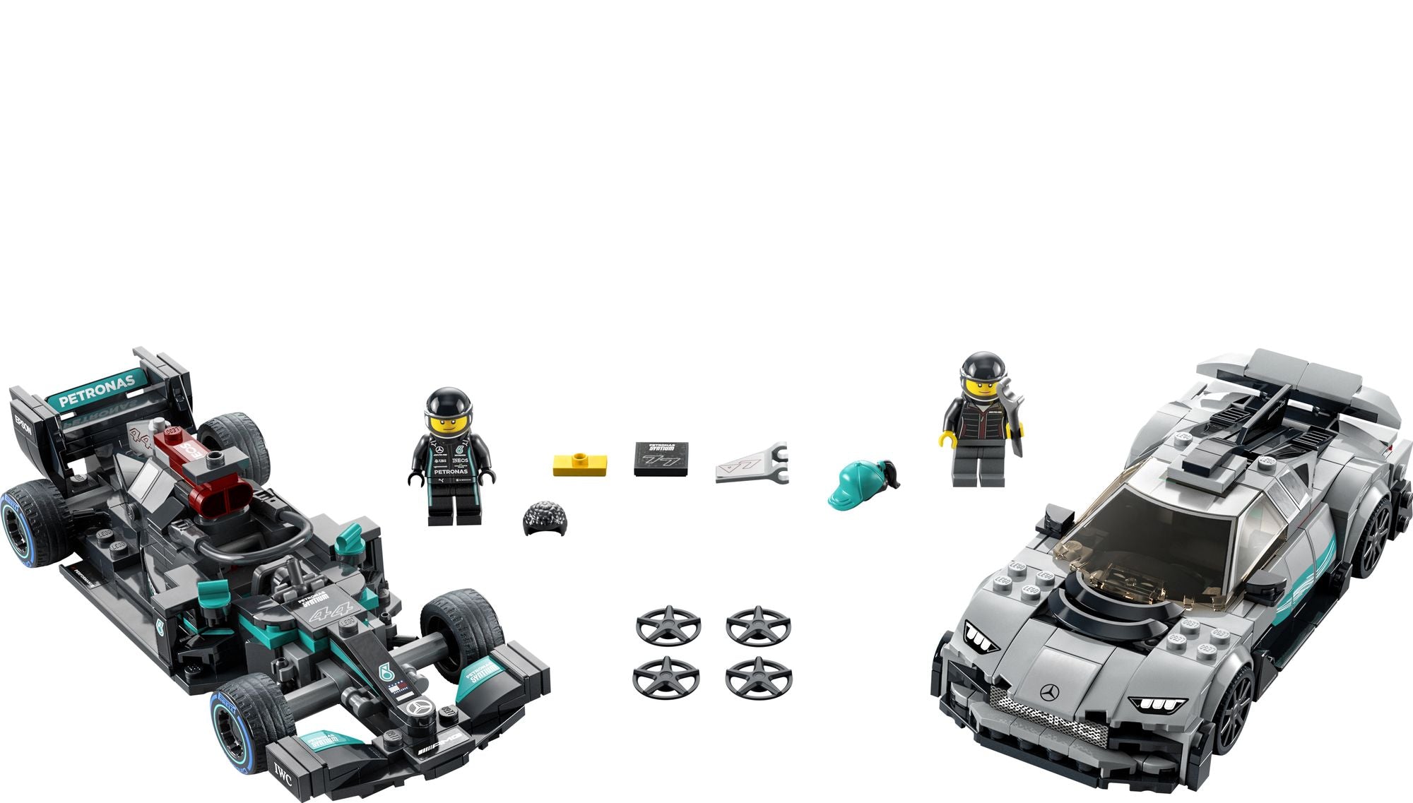 LEGO® Speed Champions Mercedes-AMG F1 W12 E Performance & Mercedes-AMG Project One 76909 (Retiring Soon)