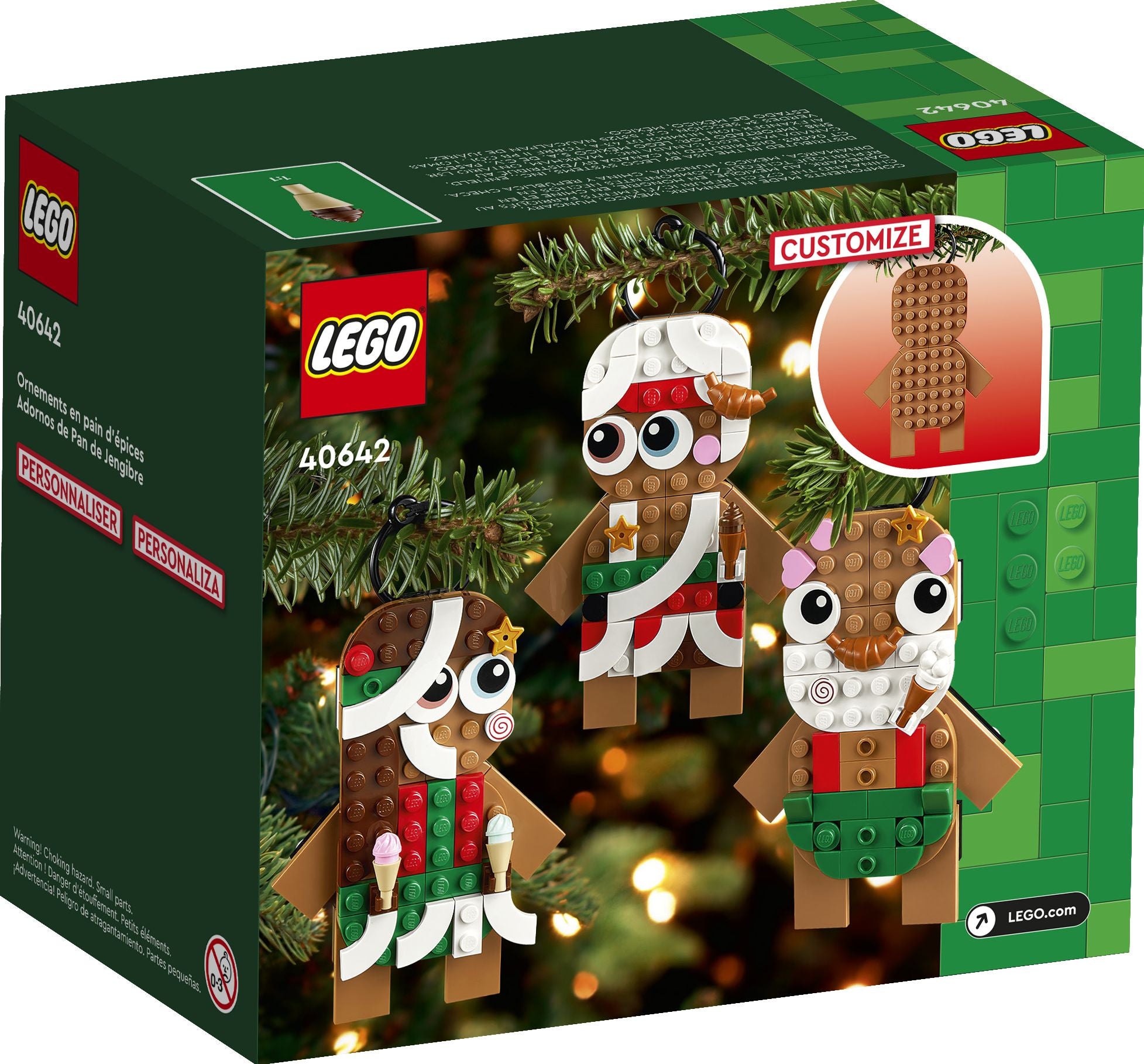 LEGO® Iconic Gingerbread Ornaments 40642 (Retiring Soon)